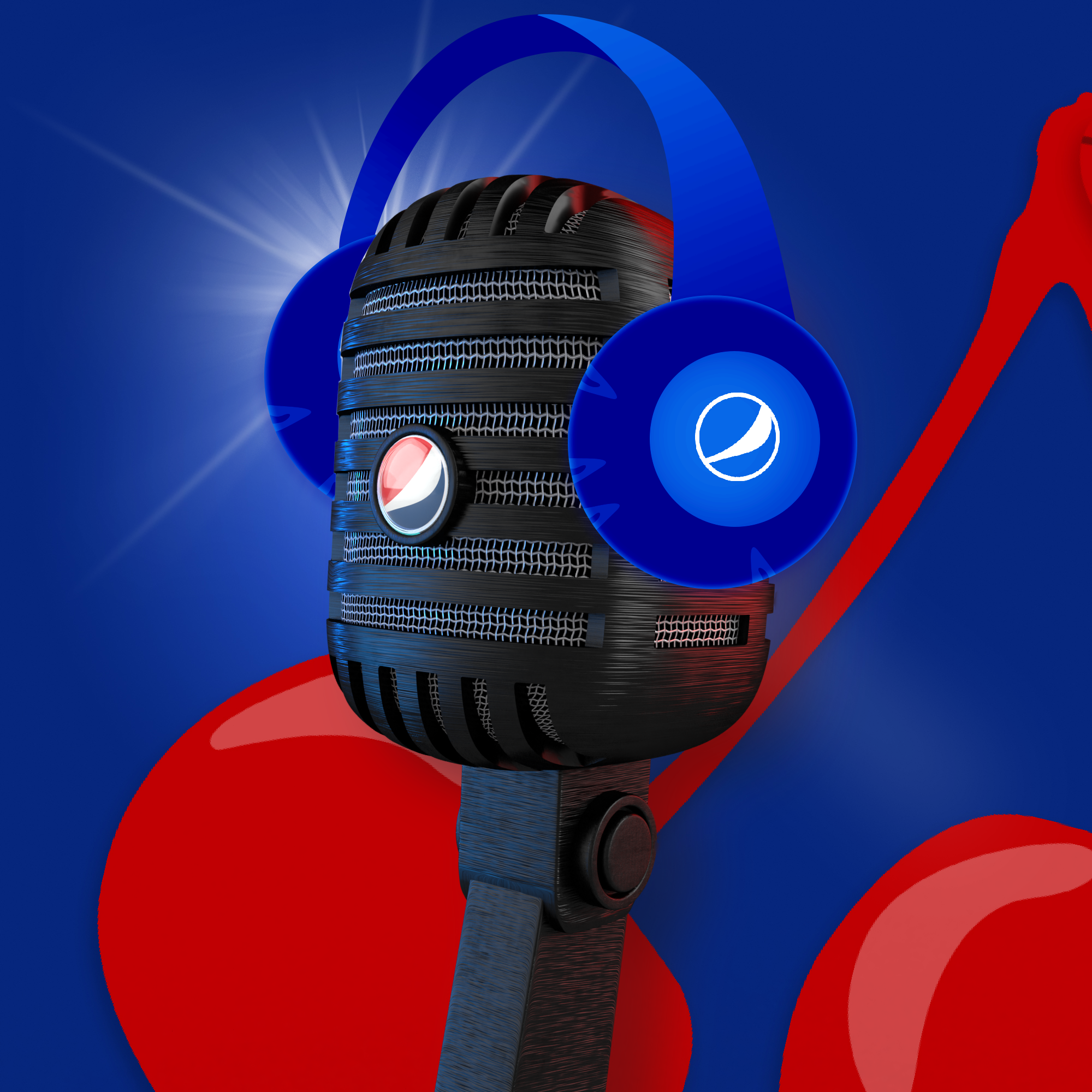 PepsiCo. - Pepsi Mic Drop - Pepsi Mic Drop #1155 - NFT # 1155