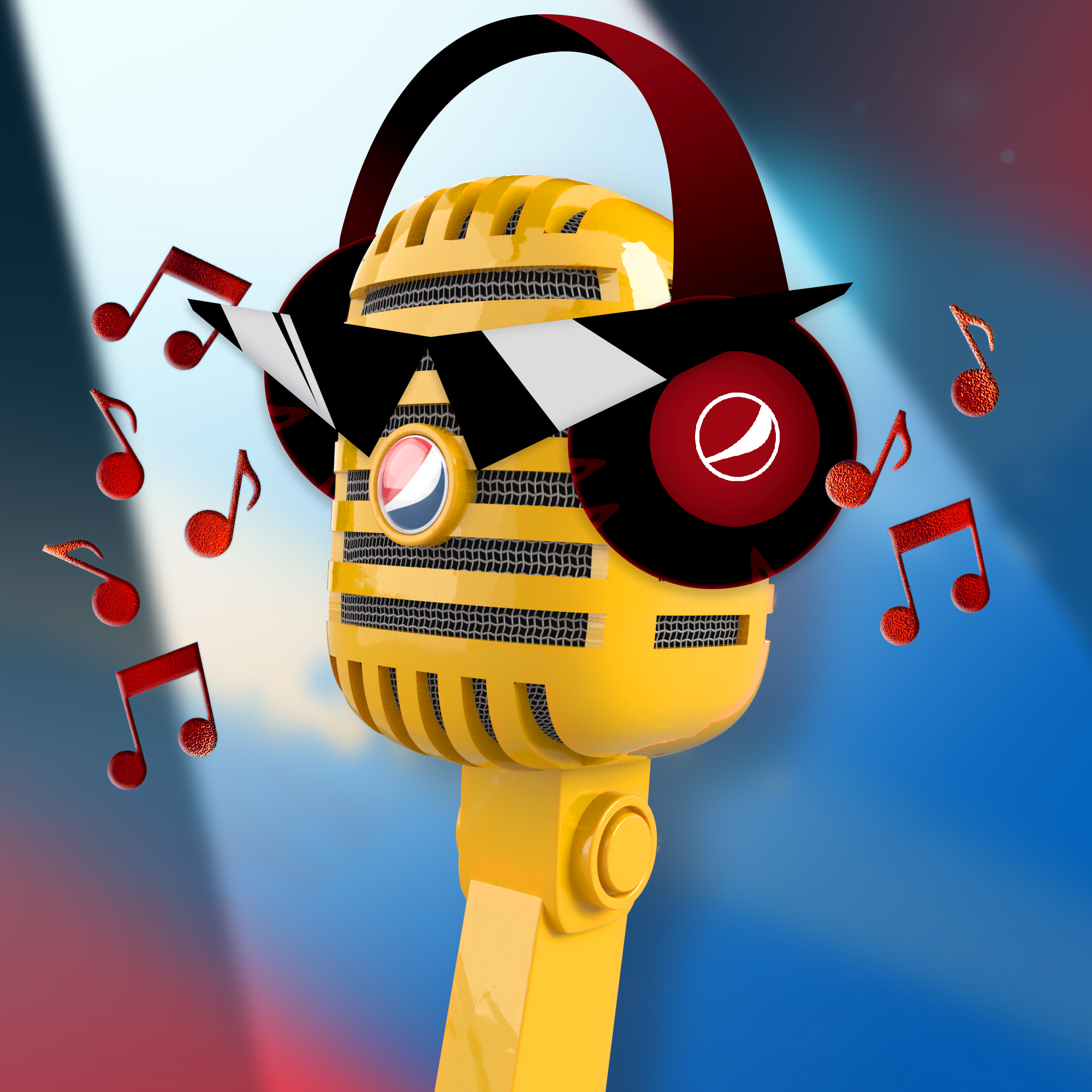 PepsiCo. - Pepsi Mic Drop - Pepsi Mic Drop #1156 - NFT # 1156