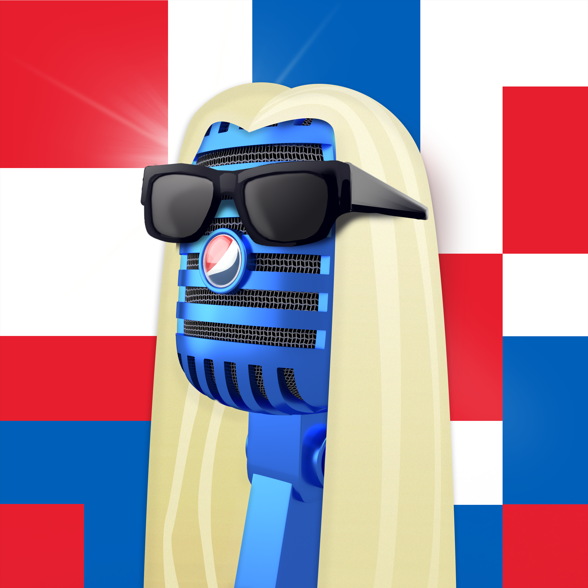 PepsiCo. - Pepsi Mic Drop - Pepsi Mic Drop #1162 - NFT # 1162