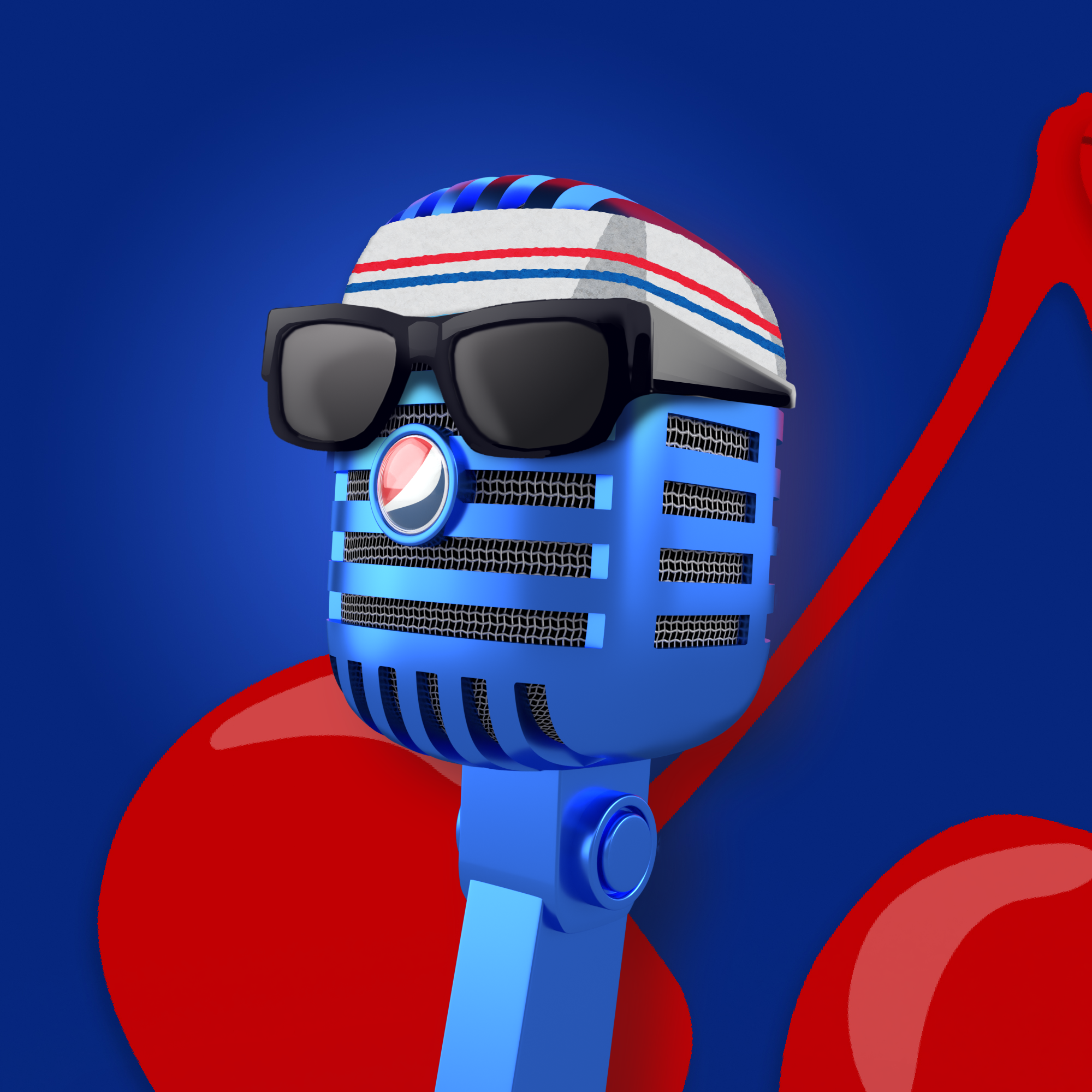 PepsiCo. - Pepsi Mic Drop - Pepsi Mic Drop #1164 - NFT # 1164