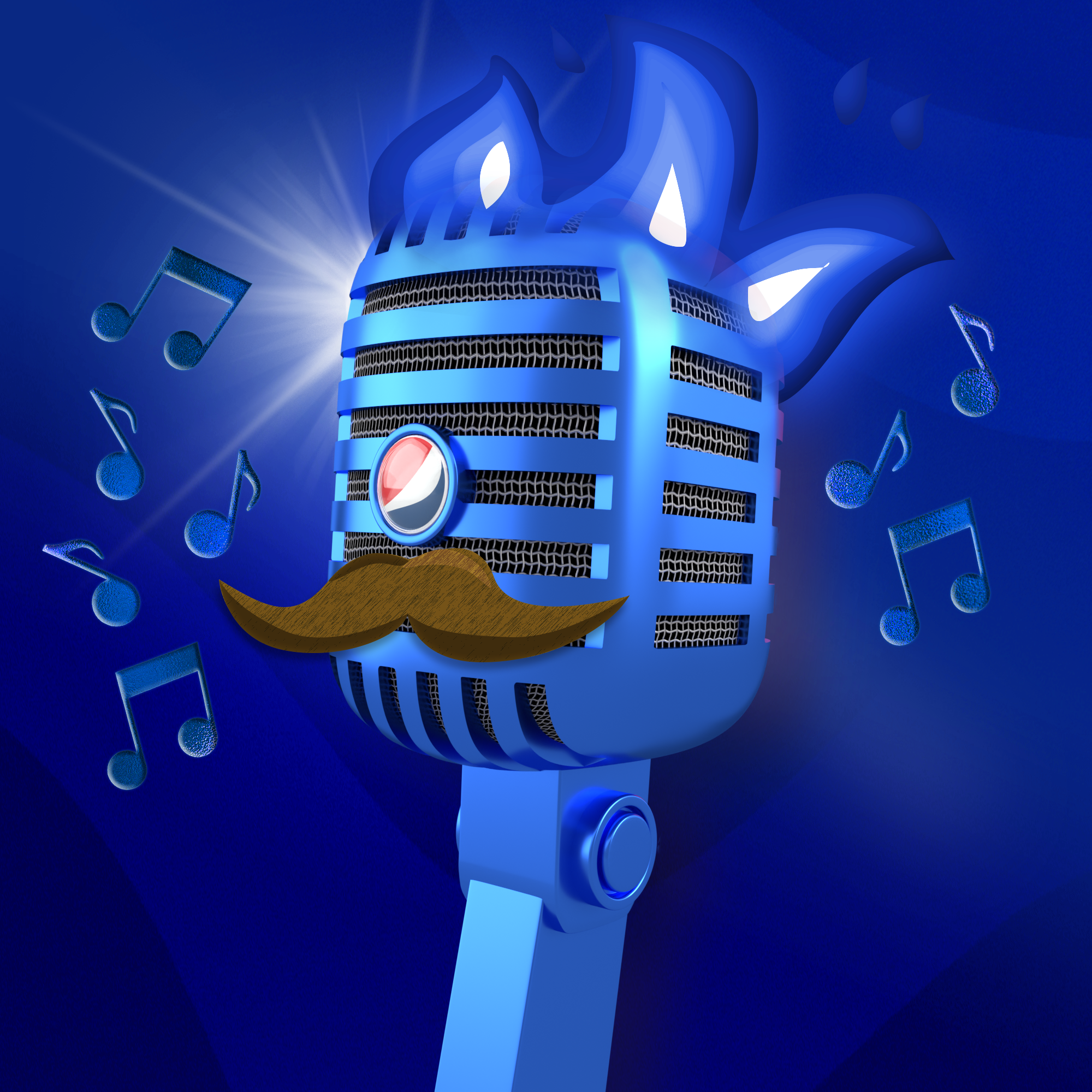 PepsiCo. - Pepsi Mic Drop - Pepsi Mic Drop #1166 - NFT # 1166