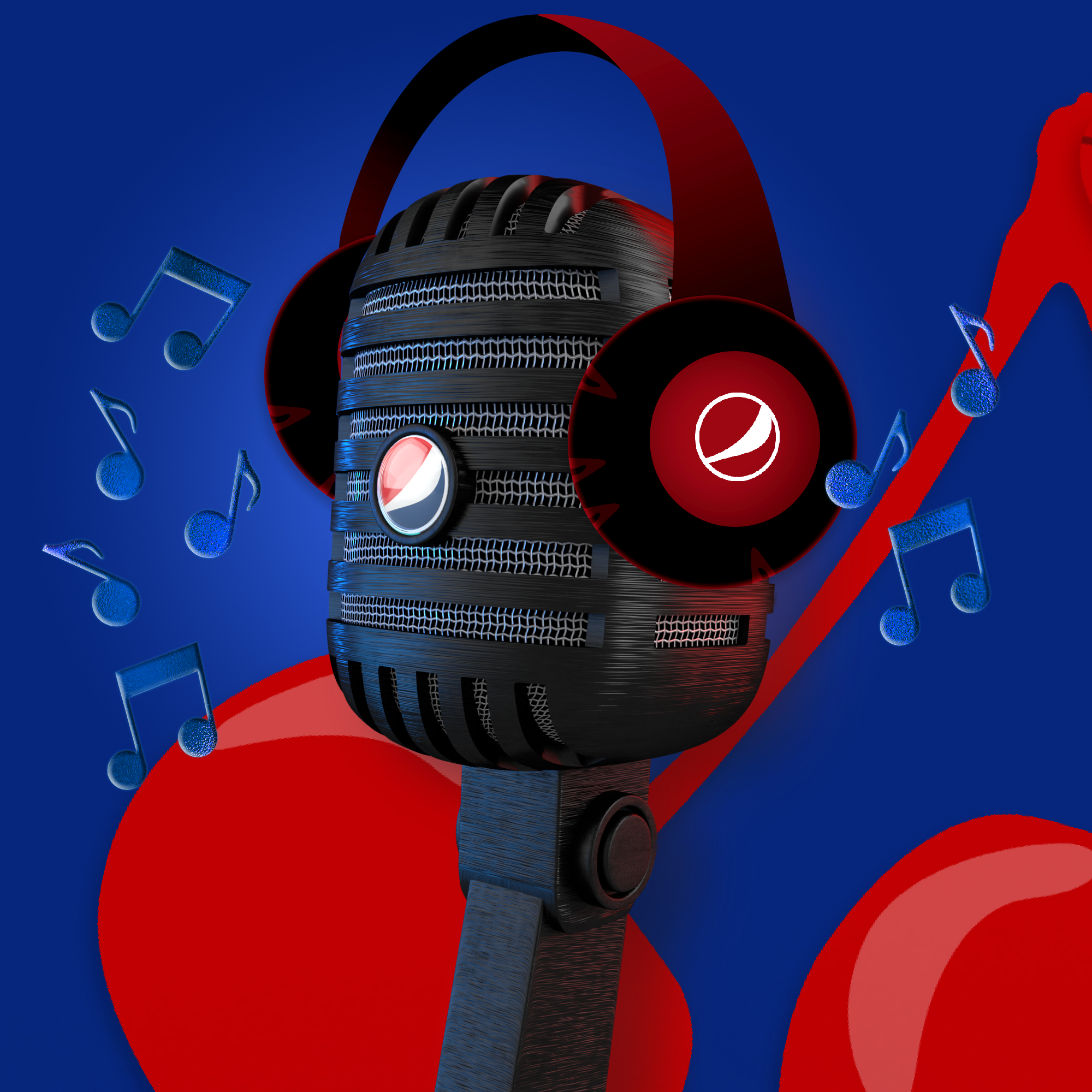 PepsiCo. - Pepsi Mic Drop - Pepsi Mic Drop #1181 - NFT # 1181