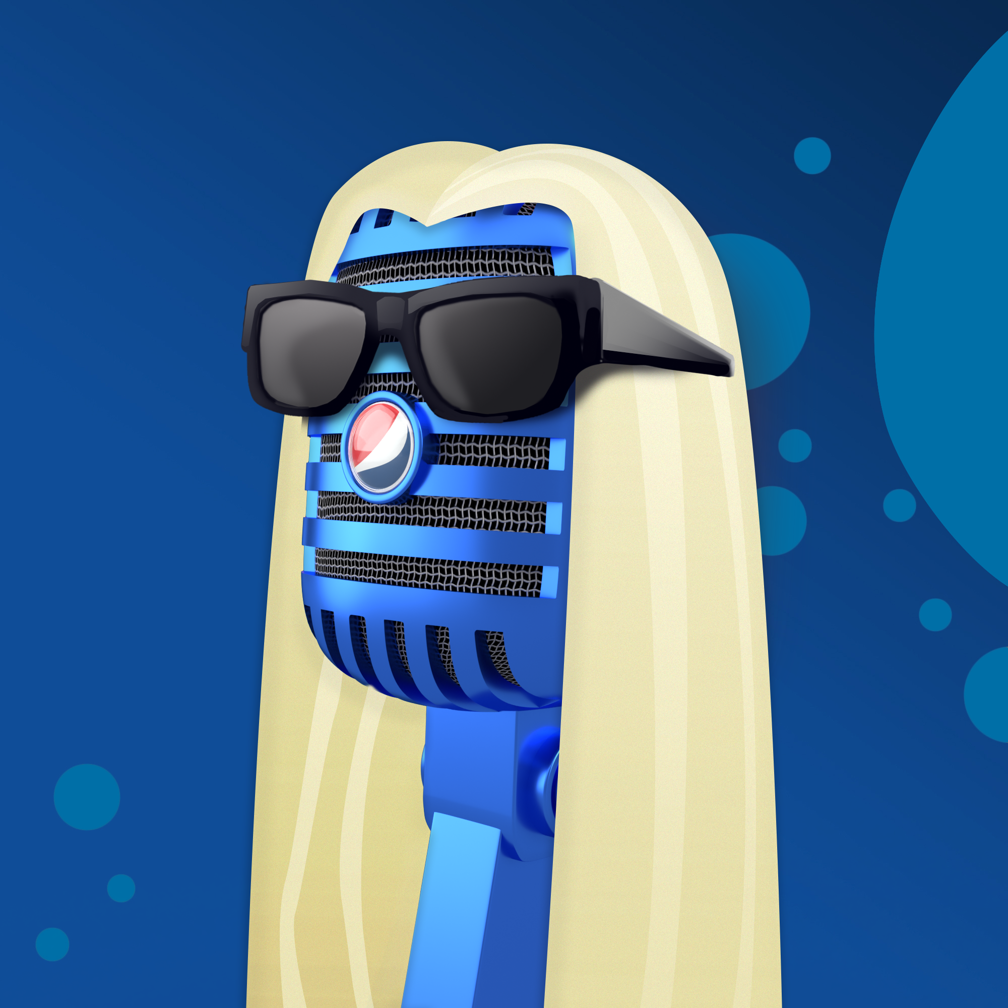 PepsiCo. - Pepsi Mic Drop - Pepsi Mic Drop #1186 - NFT # 1186