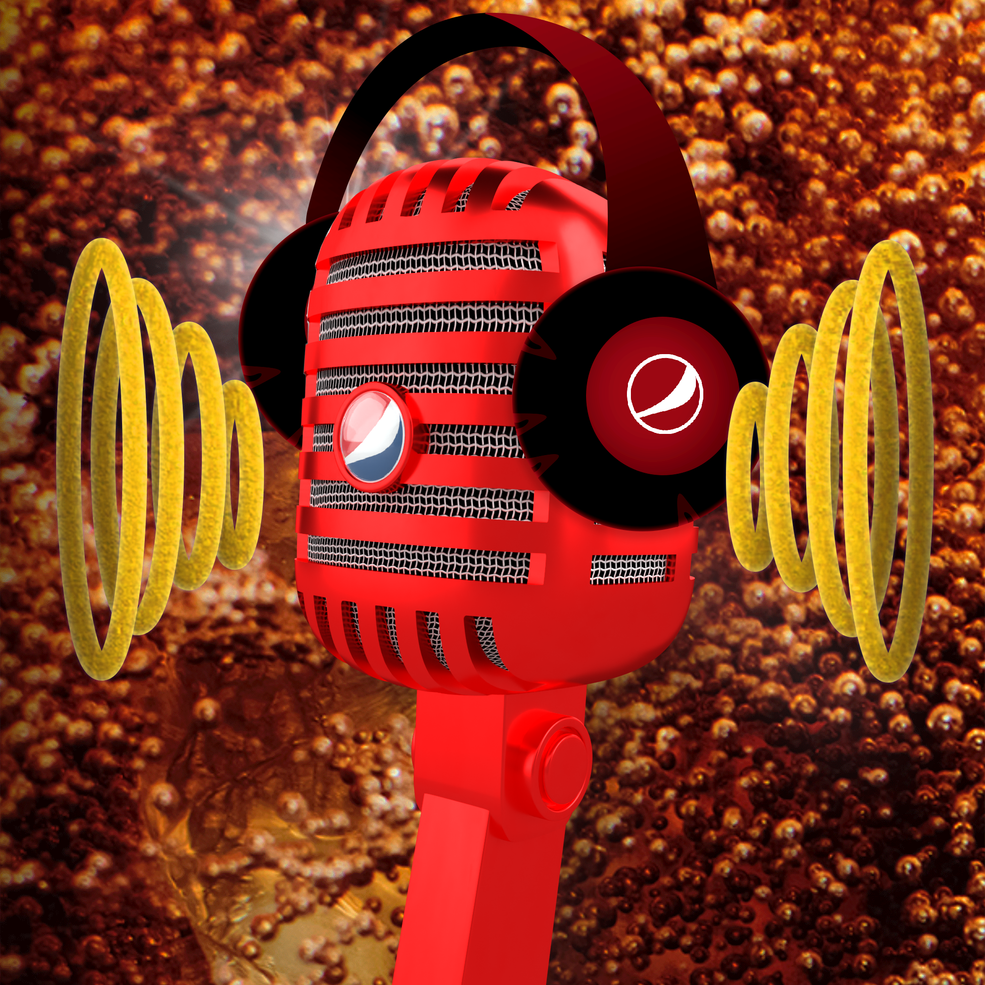 PepsiCo. - Pepsi Mic Drop - Pepsi Mic Drop #1187 - NFT # 1187