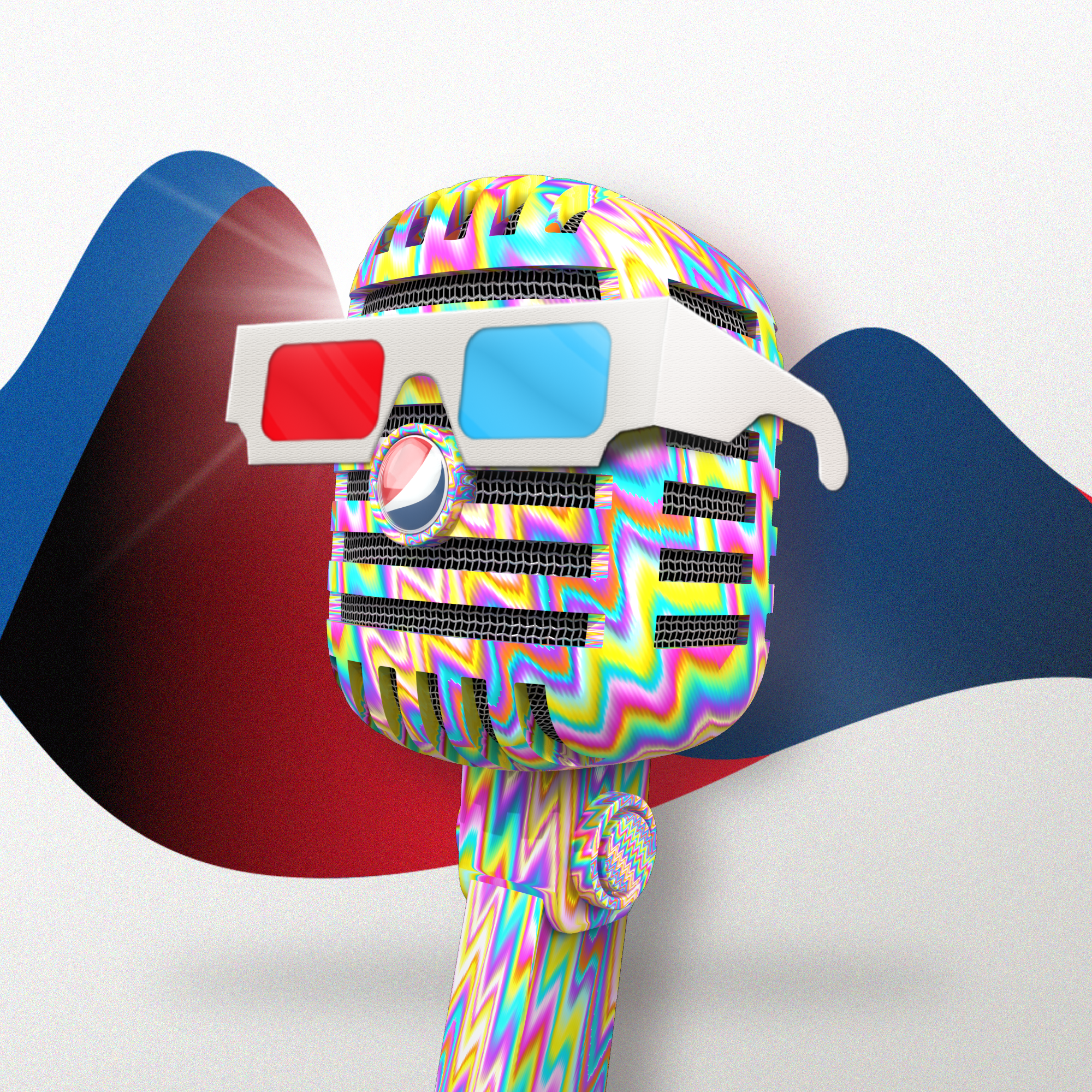 PepsiCo. - Pepsi Mic Drop - Pepsi Mic Drop #1190 - NFT # 1190