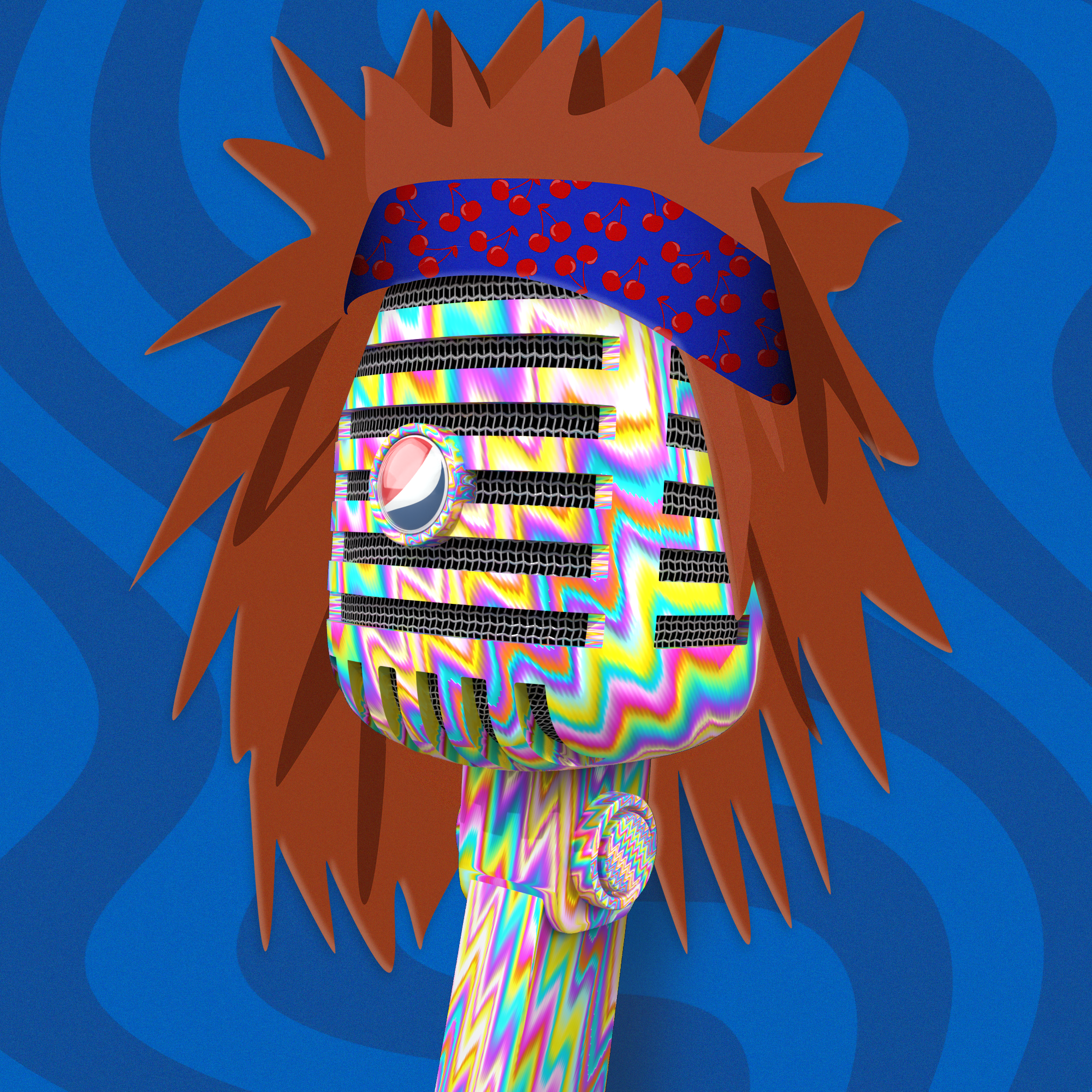 PepsiCo. - Pepsi Mic Drop - Pepsi Mic Drop #1195 - NFT # 1195