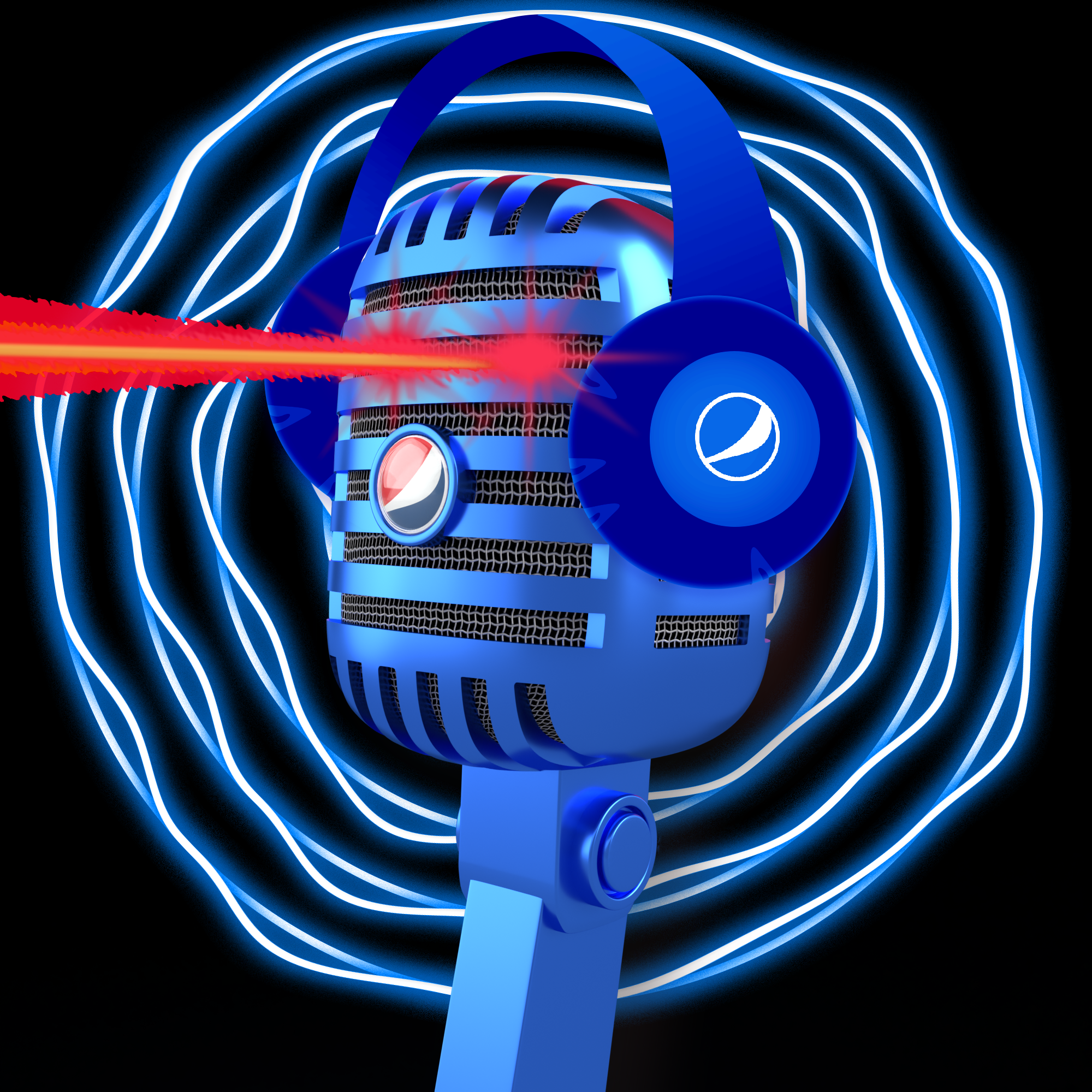 PepsiCo. - Pepsi Mic Drop - Pepsi Mic Drop #1198 - NFT # 1198