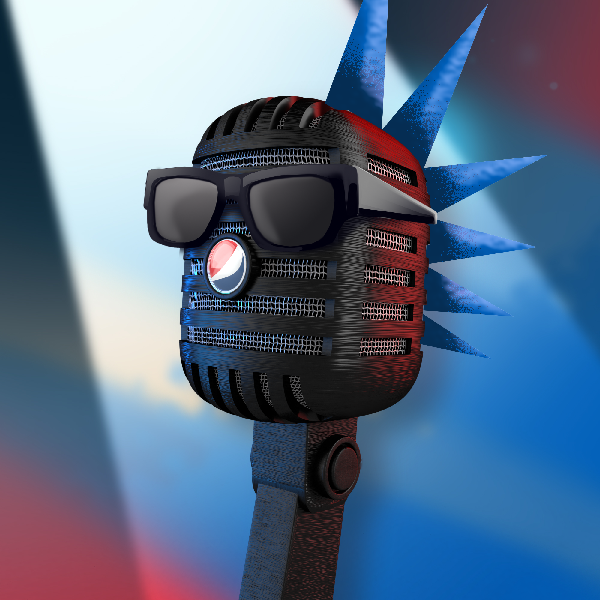 PepsiCo. - Pepsi Mic Drop - Pepsi Mic Drop #1204 - NFT # 1204