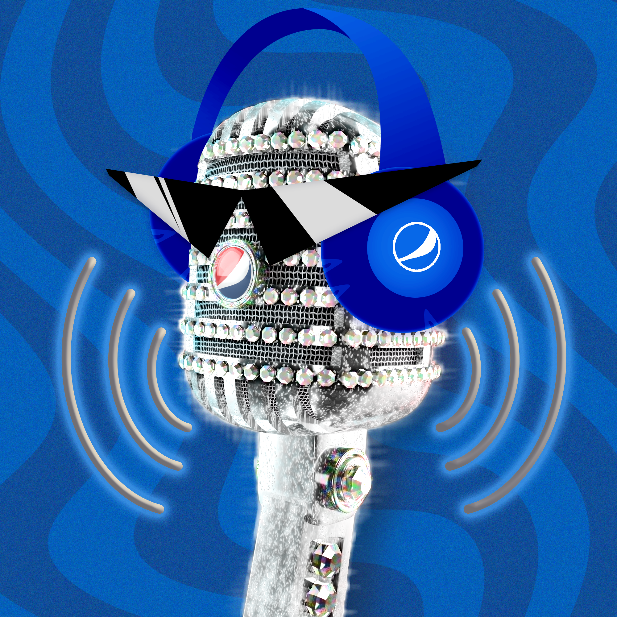 PepsiCo. - Pepsi Mic Drop - Pepsi Mic Drop #1205 - NFT # 1205