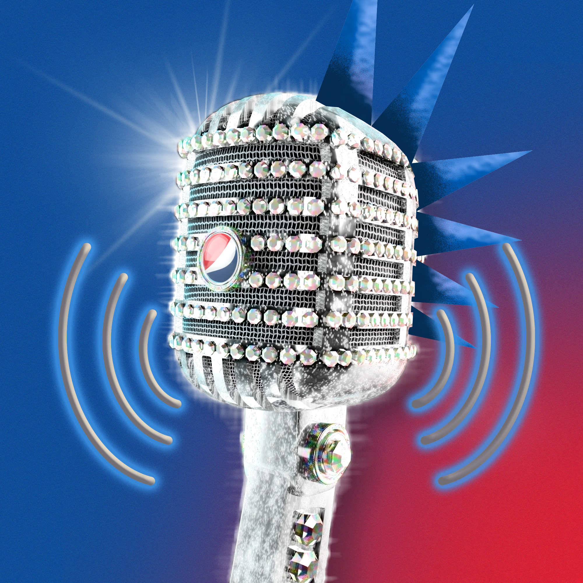 PepsiCo. - Pepsi Mic Drop - Pepsi Mic Drop #1206 - NFT # 1206