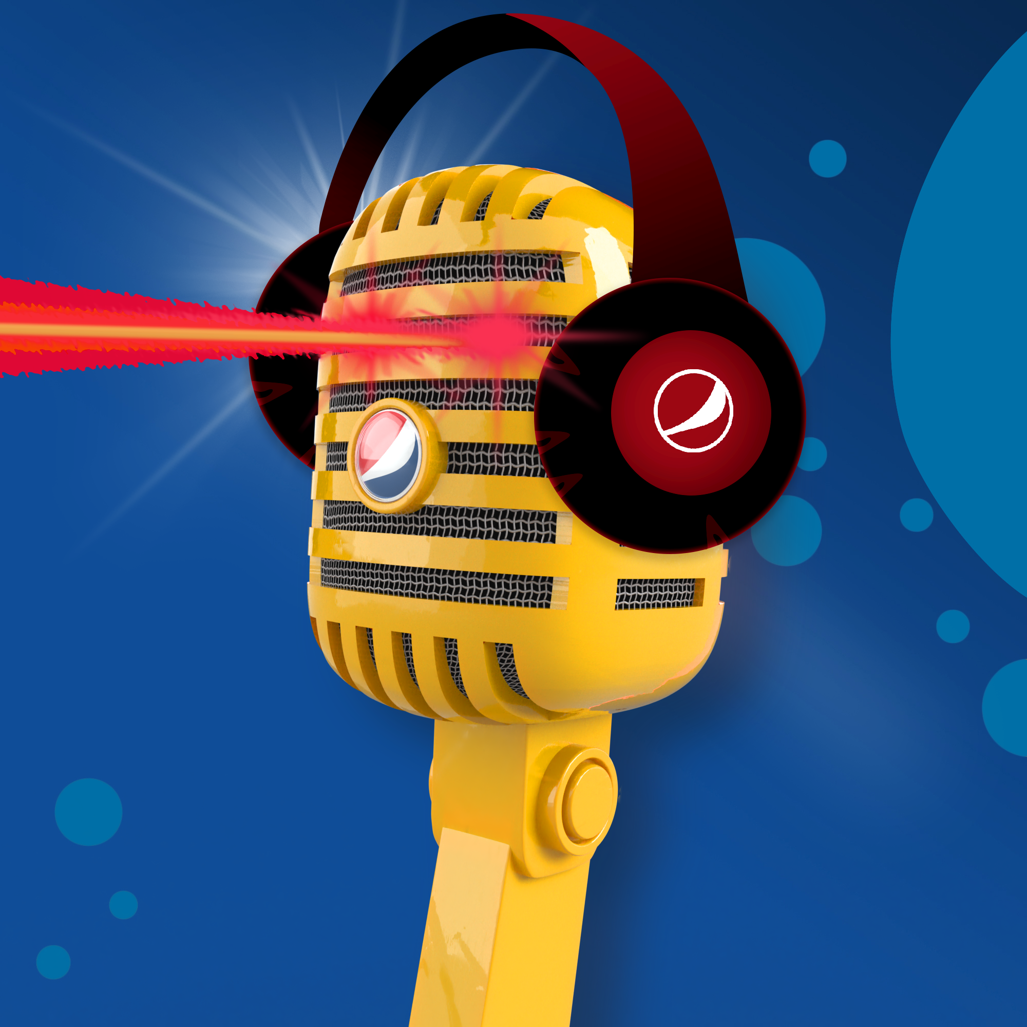 PepsiCo. - Pepsi Mic Drop - Pepsi Mic Drop #1207 - NFT # 1207