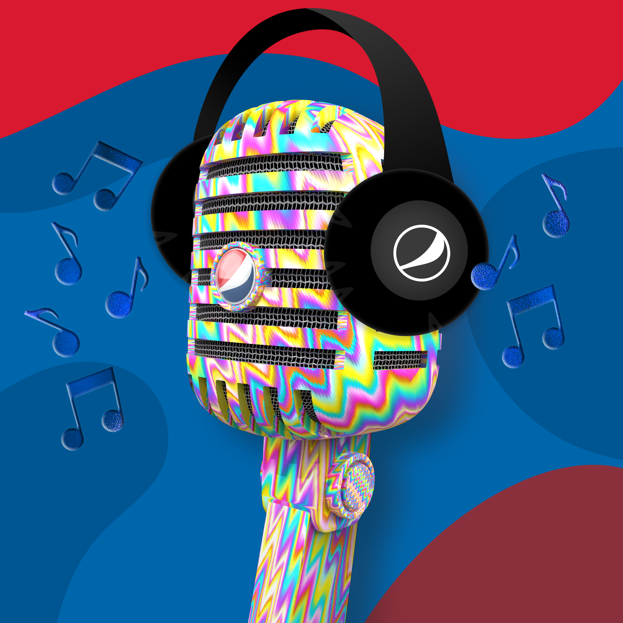 PepsiCo. - Pepsi Mic Drop - Pepsi Mic Drop #1217 - NFT # 1217