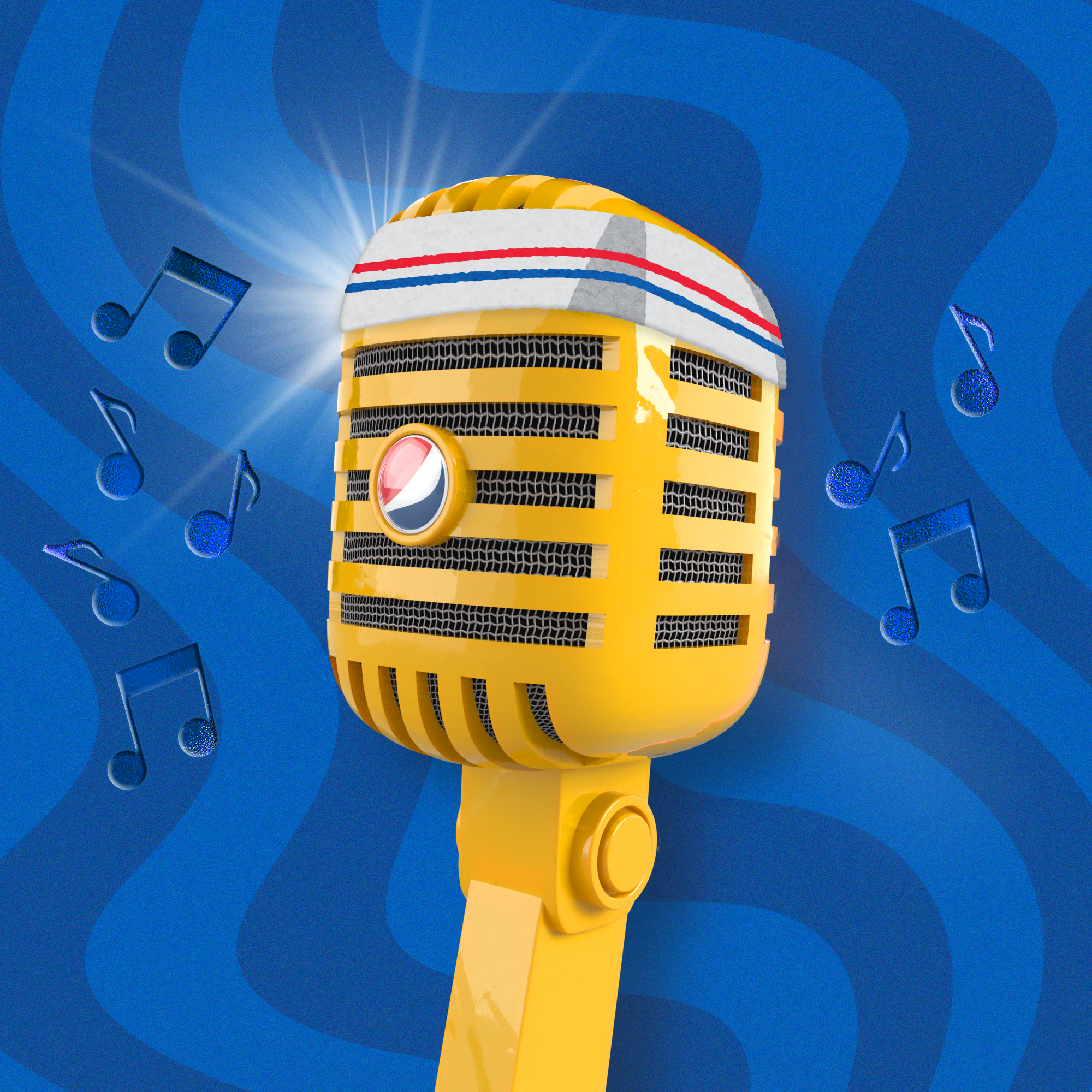 PepsiCo. - Pepsi Mic Drop - Pepsi Mic Drop #1224 - NFT # 1224