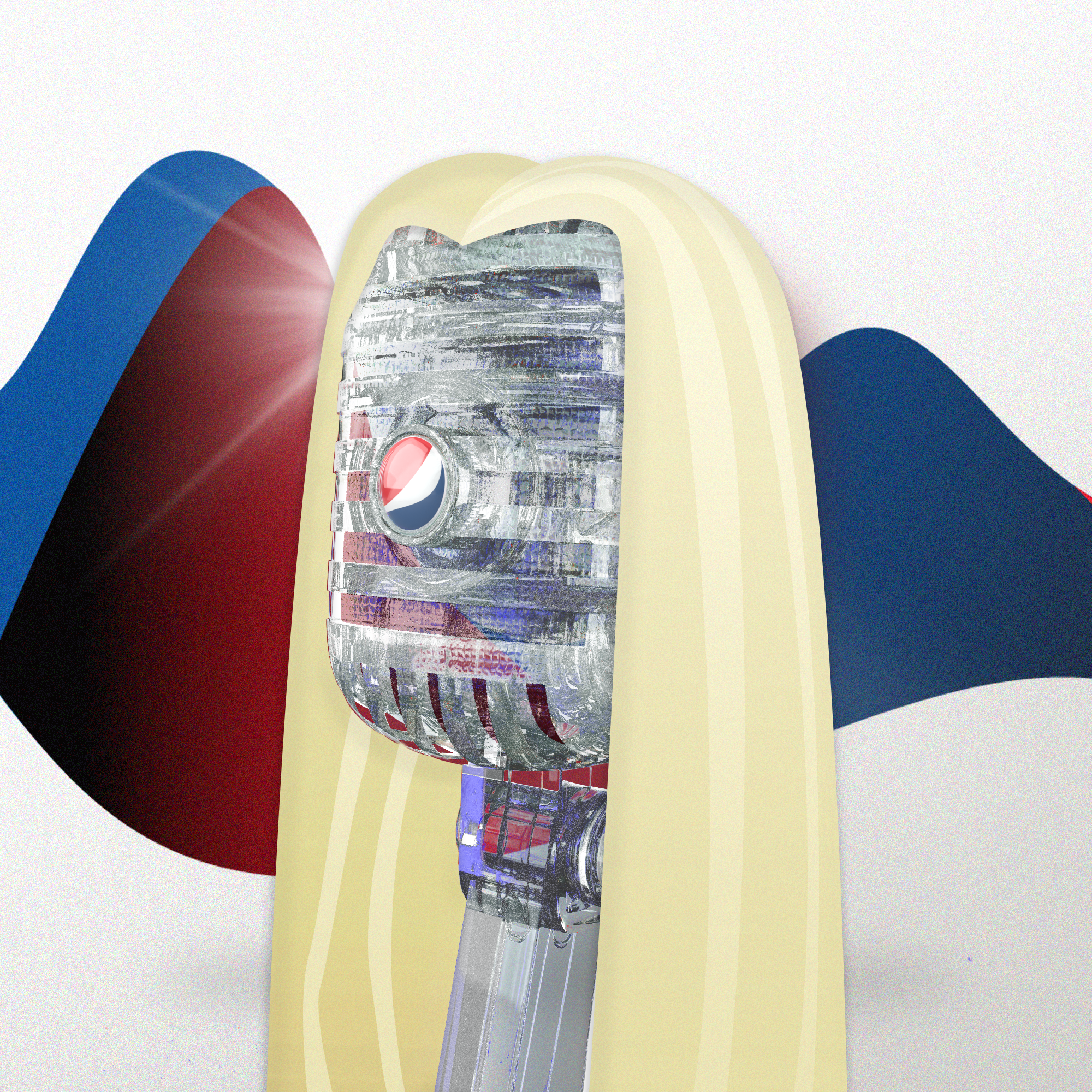 PepsiCo. - Pepsi Mic Drop - Pepsi Mic Drop #123 - NFT # 123