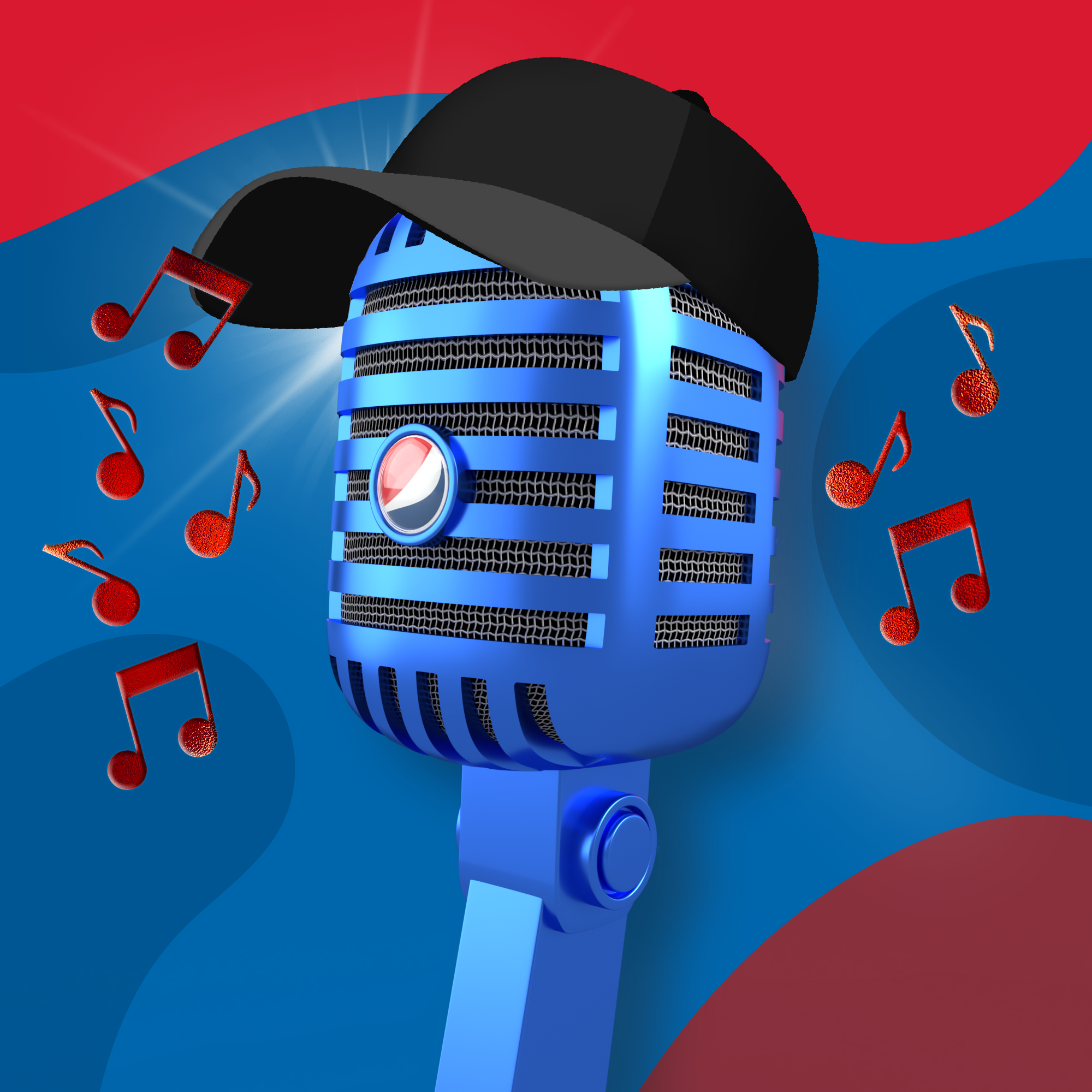 PepsiCo. - Pepsi Mic Drop - Pepsi Mic Drop #124 - NFT # 124