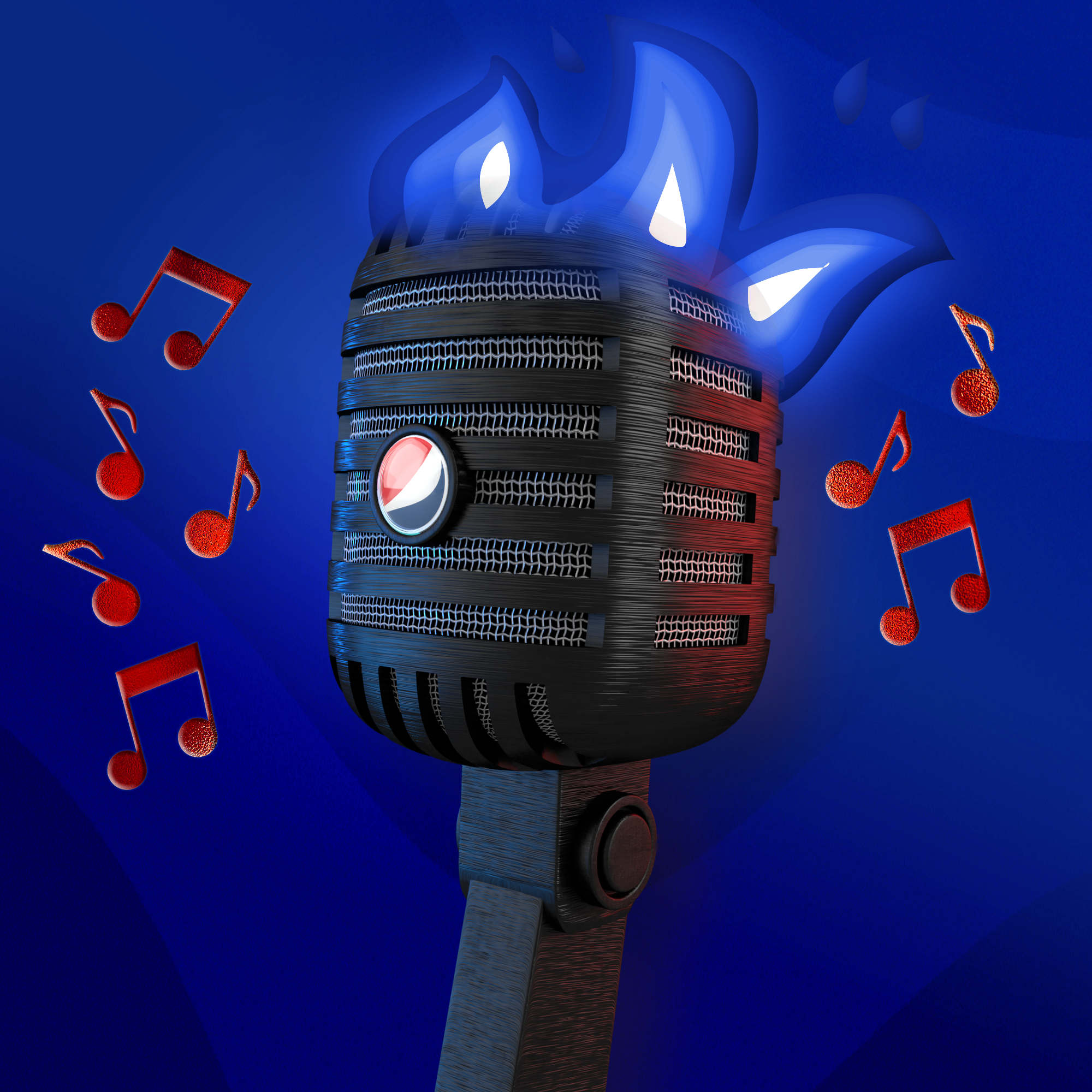 PepsiCo. - Pepsi Mic Drop - Pepsi Mic Drop #1245 - NFT # 1245