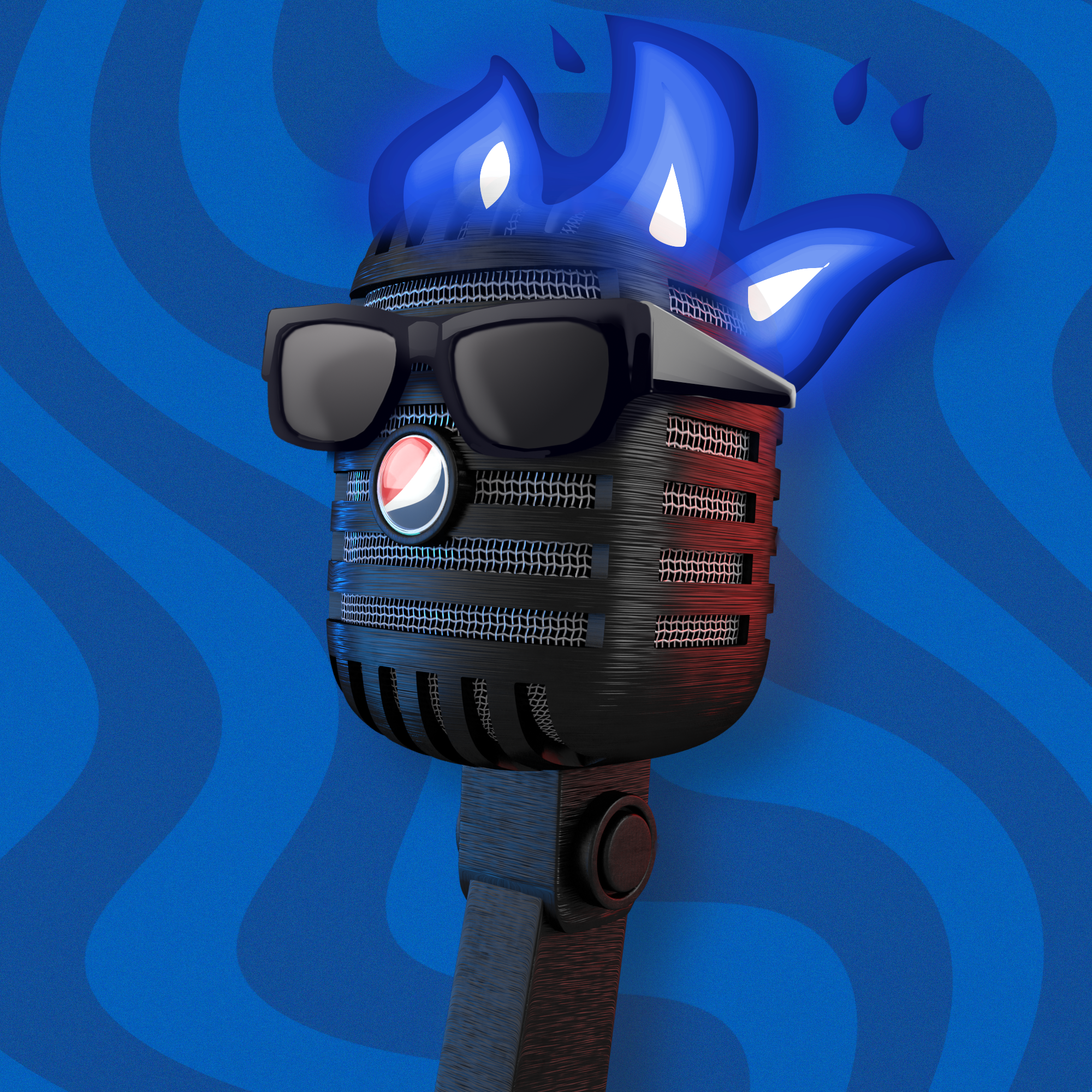 PepsiCo. - Pepsi Mic Drop - Pepsi Mic Drop #1247 - NFT # 1247