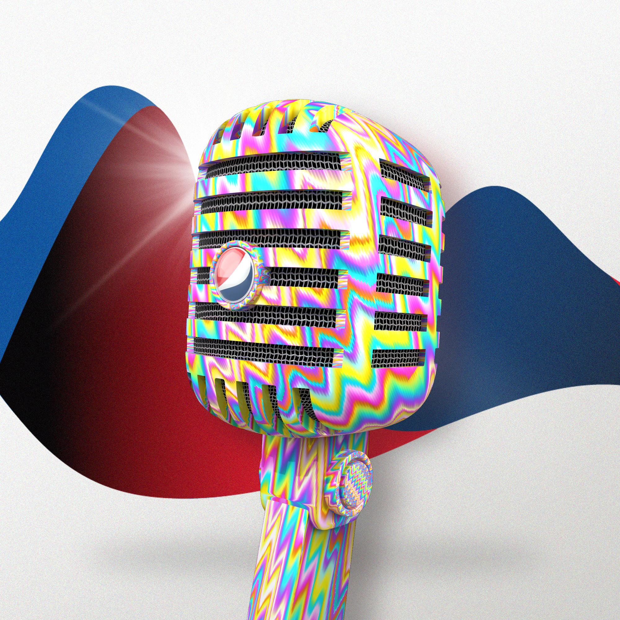 PepsiCo. - Pepsi Mic Drop - Pepsi Mic Drop #1253 - NFT # 1253