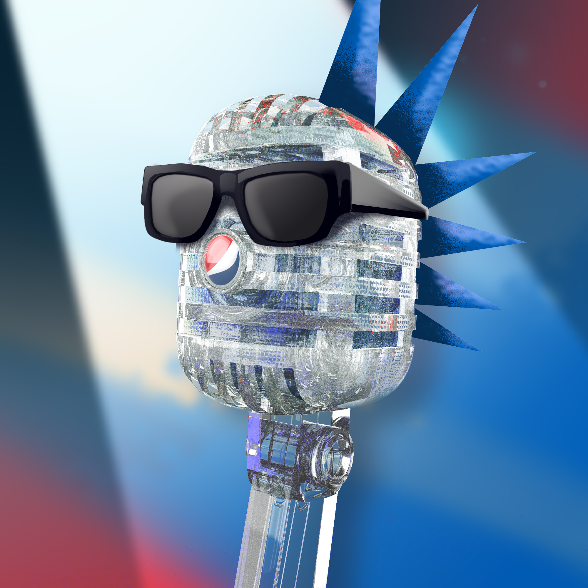 PepsiCo. - Pepsi Mic Drop - Pepsi Mic Drop #1254 - NFT # 1254