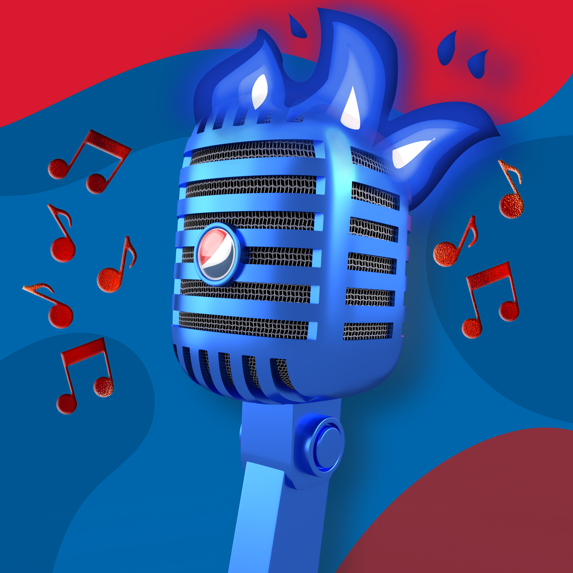 PepsiCo. - Pepsi Mic Drop - Pepsi Mic Drop #1259 - NFT # 1259