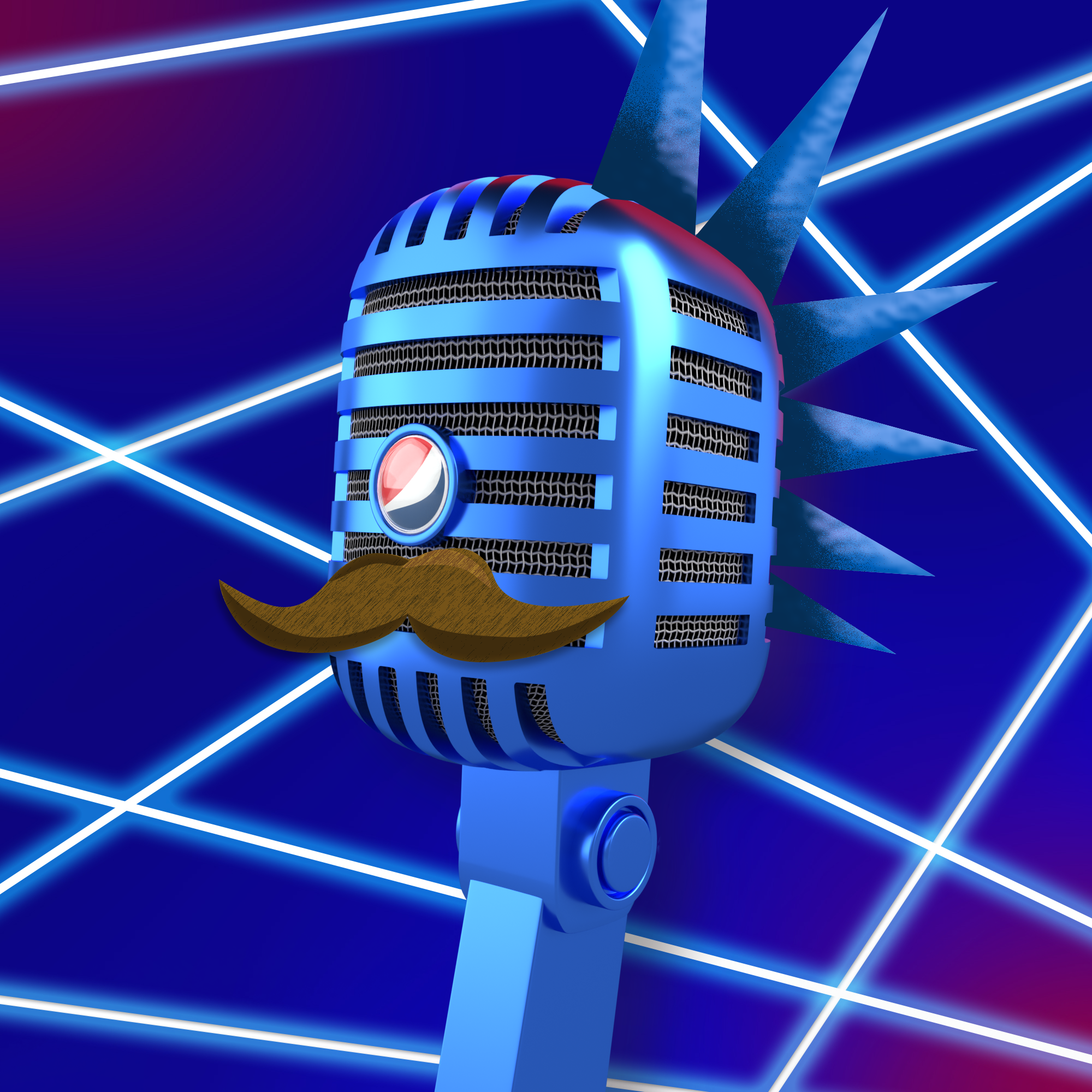 PepsiCo. - Pepsi Mic Drop - Pepsi Mic Drop #1268 - NFT # 1268