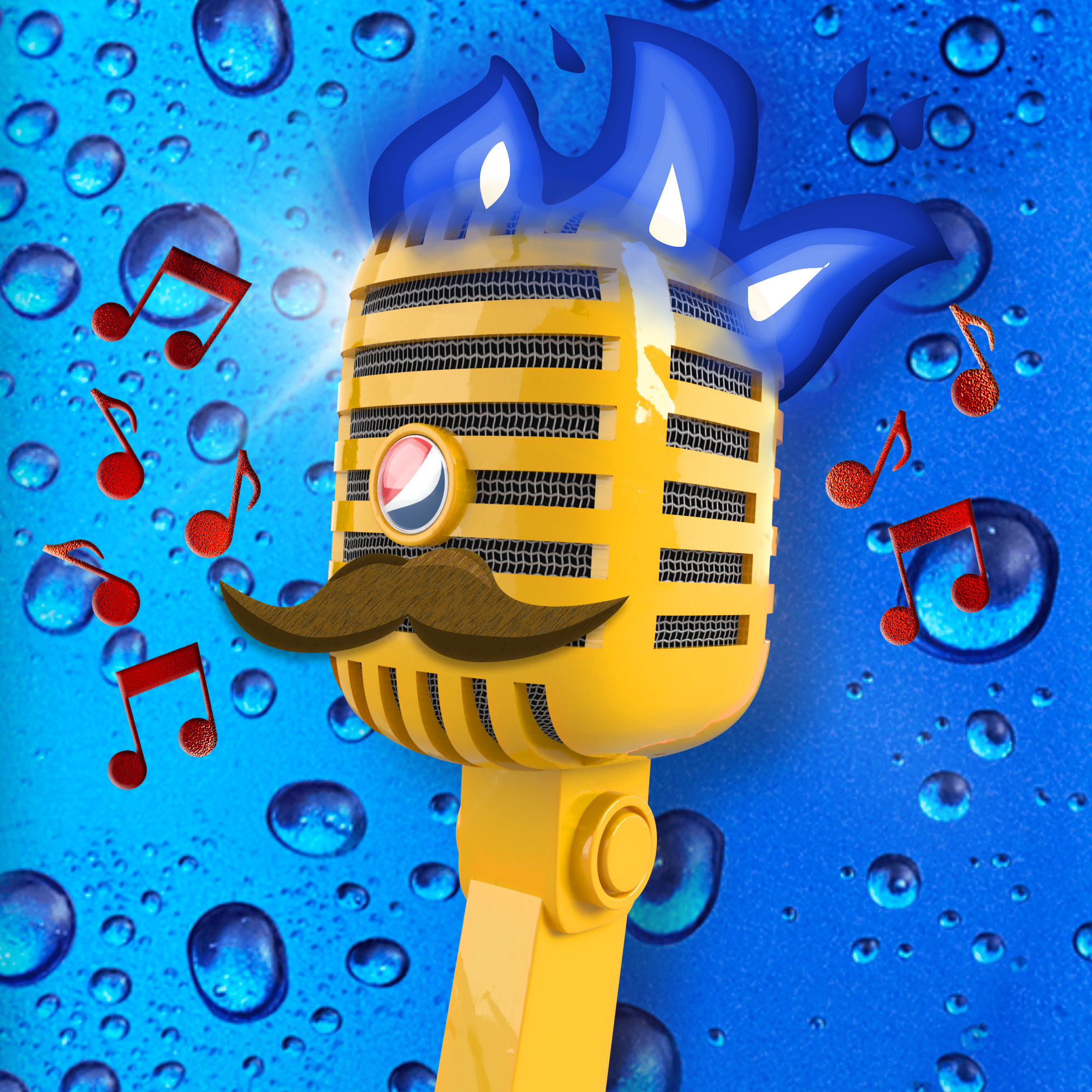 PepsiCo. - Pepsi Mic Drop - Pepsi Mic Drop #1281 - NFT # 1281