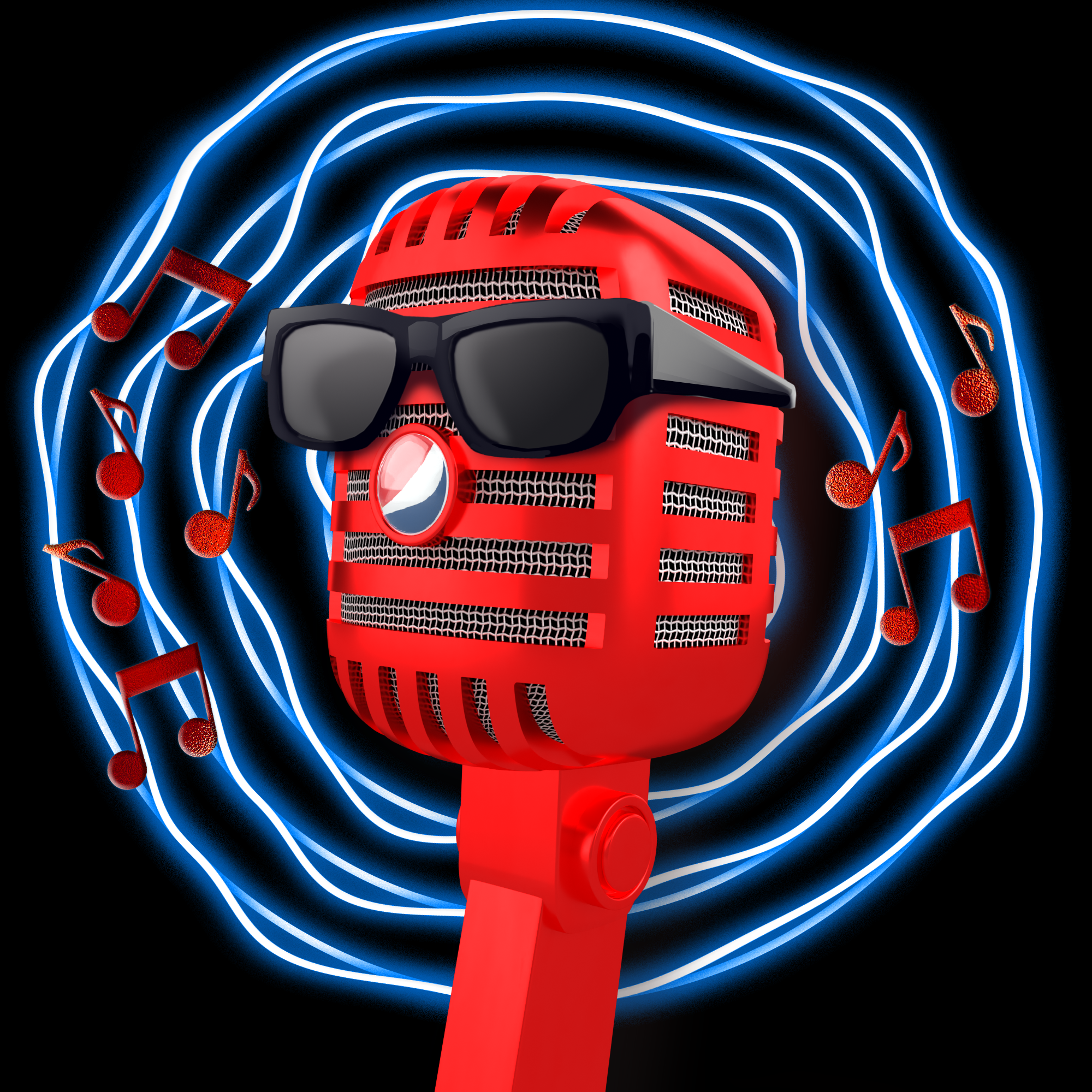 PepsiCo. - Pepsi Mic Drop - Pepsi Mic Drop #1283 - NFT # 1283