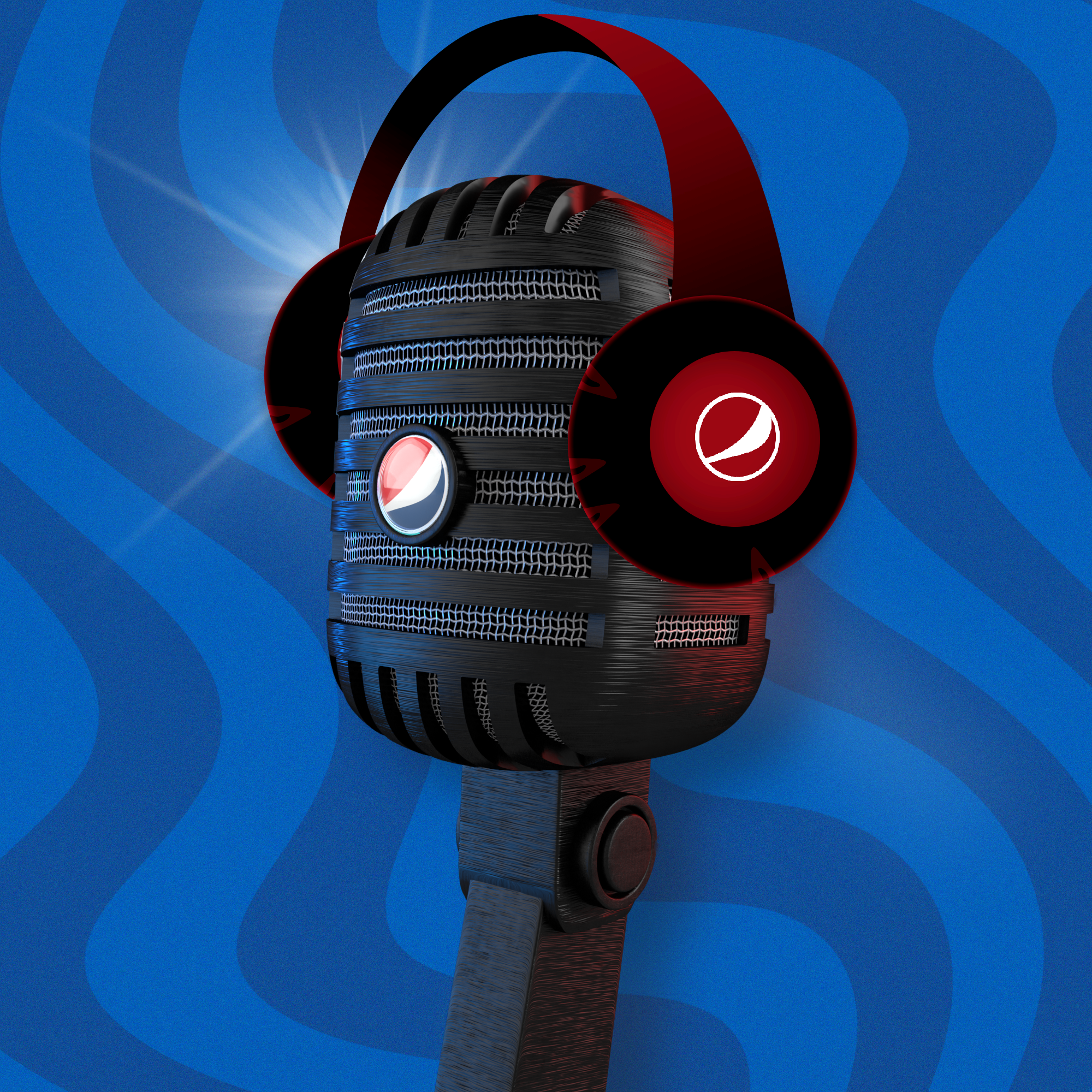 PepsiCo. - Pepsi Mic Drop - Pepsi Mic Drop #1284 - NFT # 1284