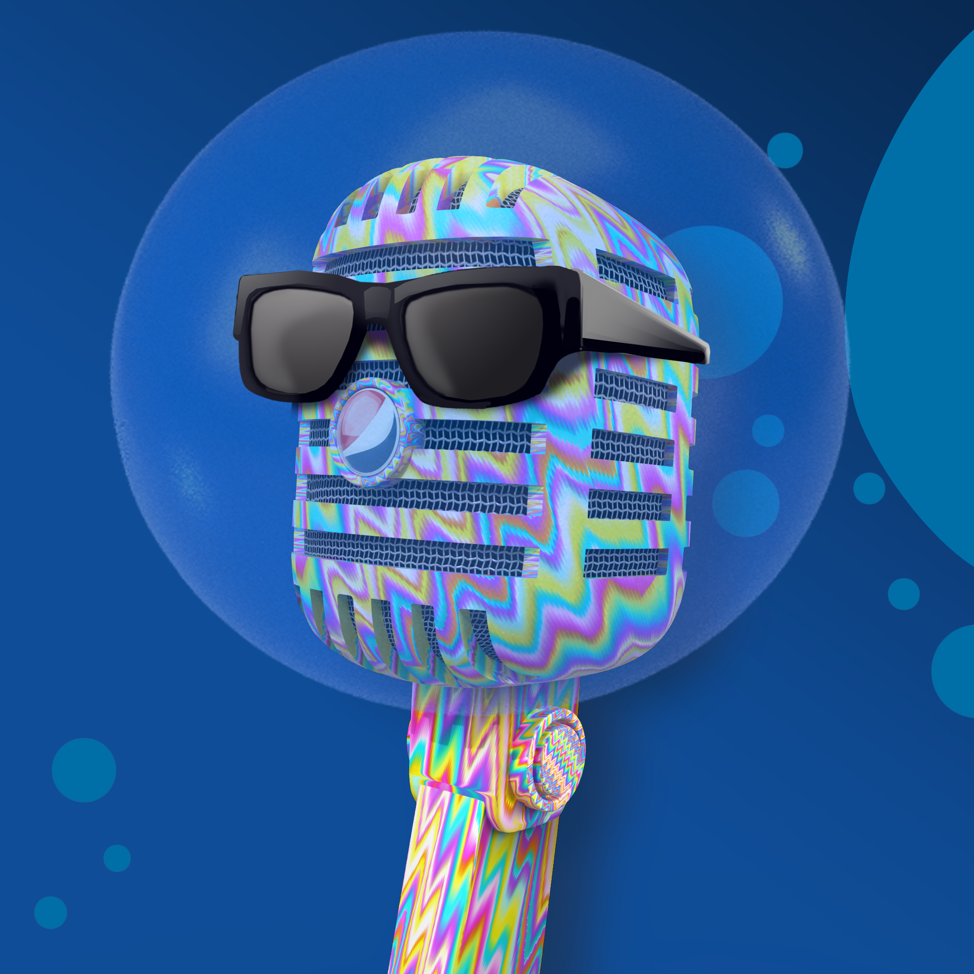 PepsiCo. - Pepsi Mic Drop - Pepsi Mic Drop #1287 - NFT # 1287