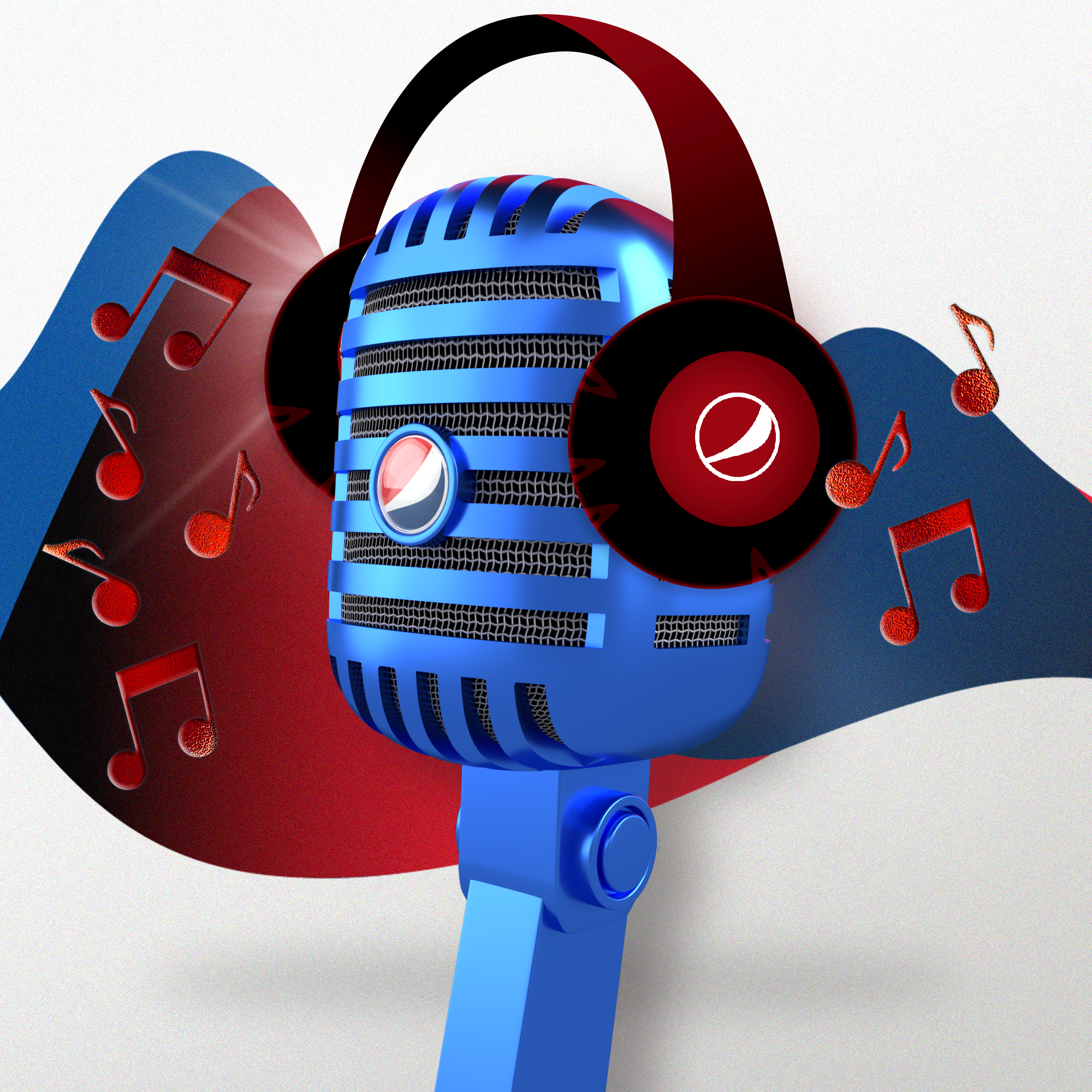 PepsiCo. - Pepsi Mic Drop - Pepsi Mic Drop #1290 - NFT # 1290