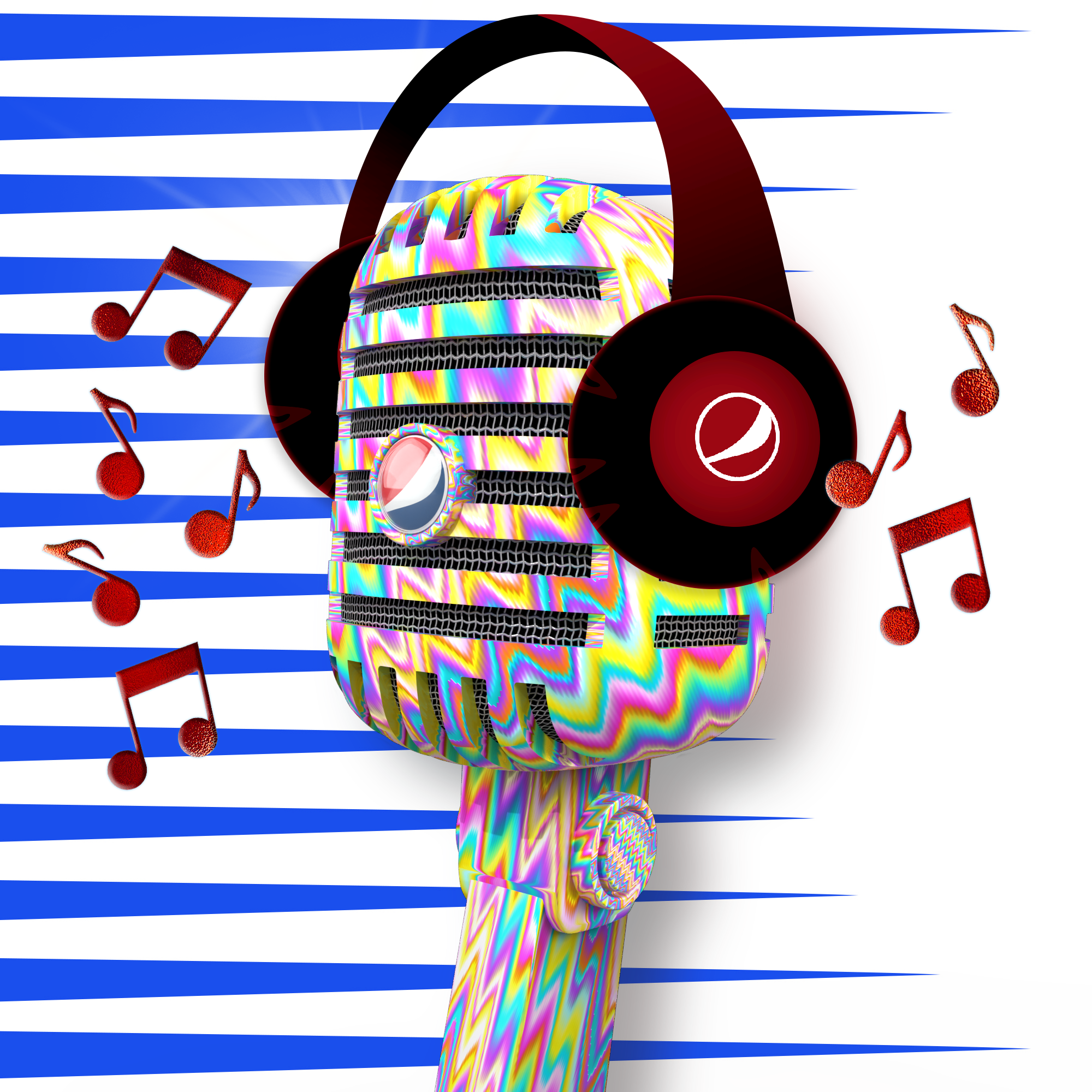 PepsiCo. - Pepsi Mic Drop - Pepsi Mic Drop #1292 - NFT # 1292