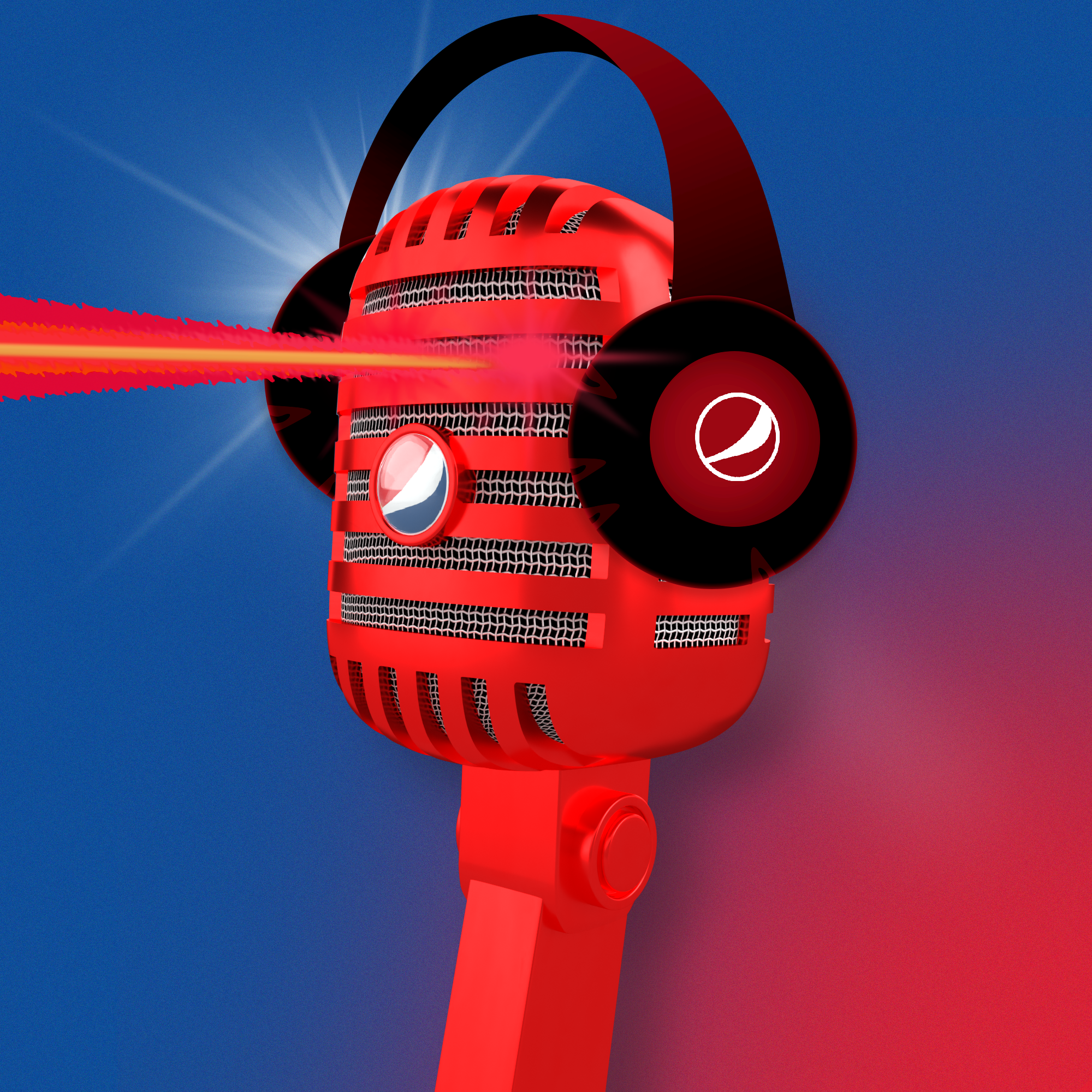 PepsiCo. - Pepsi Mic Drop - Pepsi Mic Drop #1296 - NFT # 1296