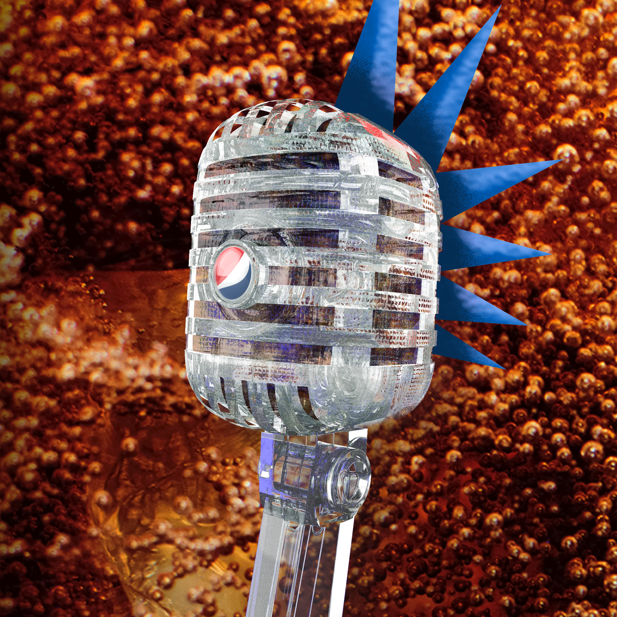 PepsiCo. - Pepsi Mic Drop - Pepsi Mic Drop #1318 - NFT # 1318
