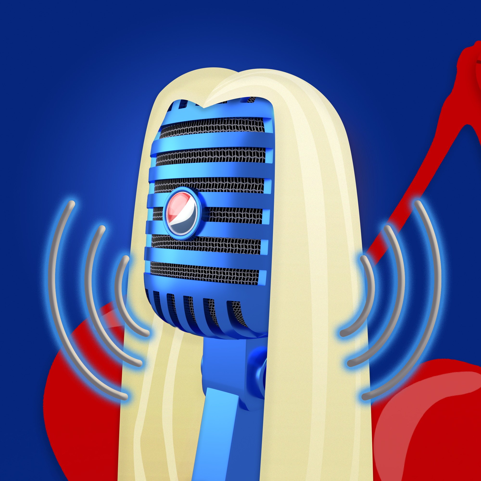 PepsiCo. - Pepsi Mic Drop - Pepsi Mic Drop #132 - NFT # 132