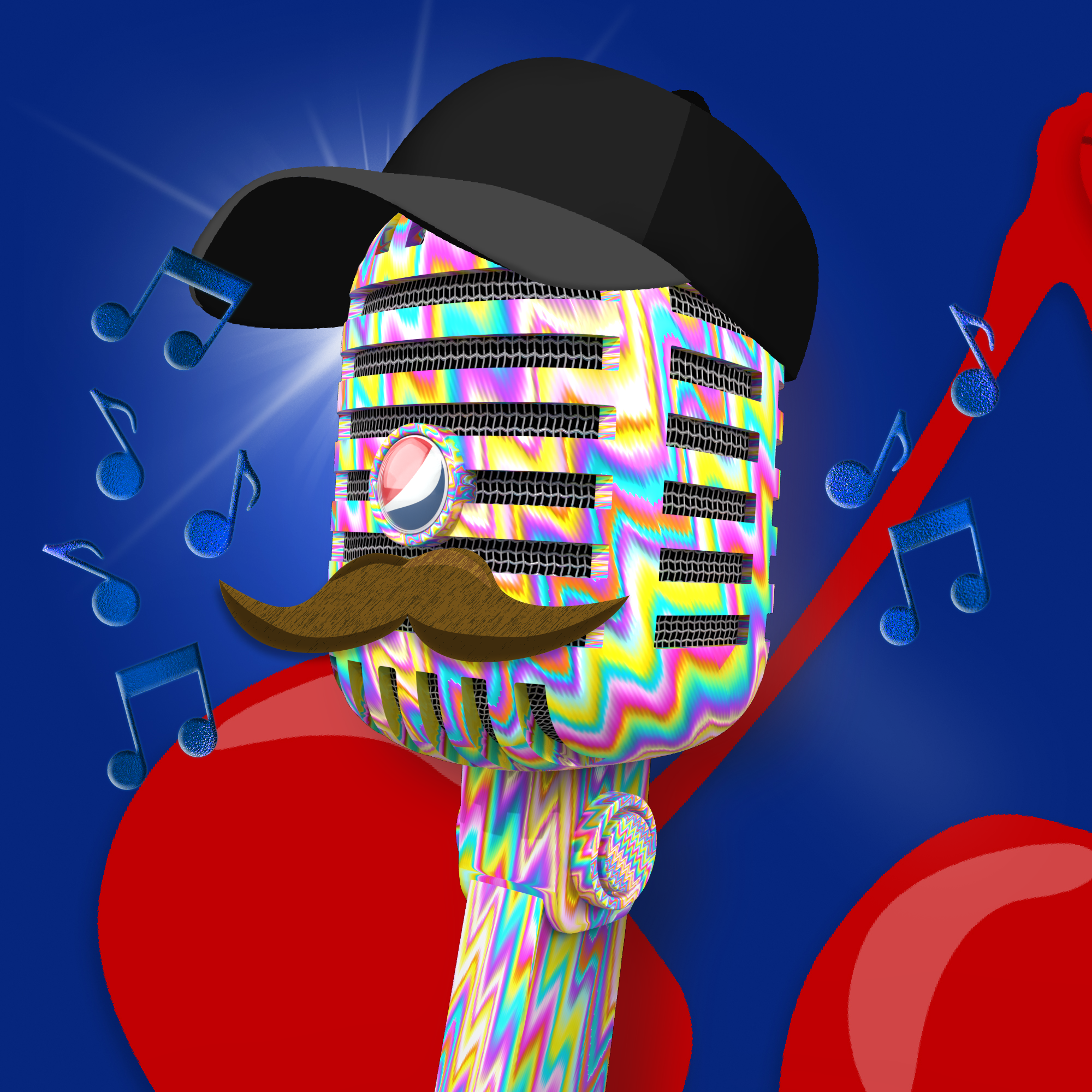 PepsiCo. - Pepsi Mic Drop - Pepsi Mic Drop #1320 - NFT # 1320