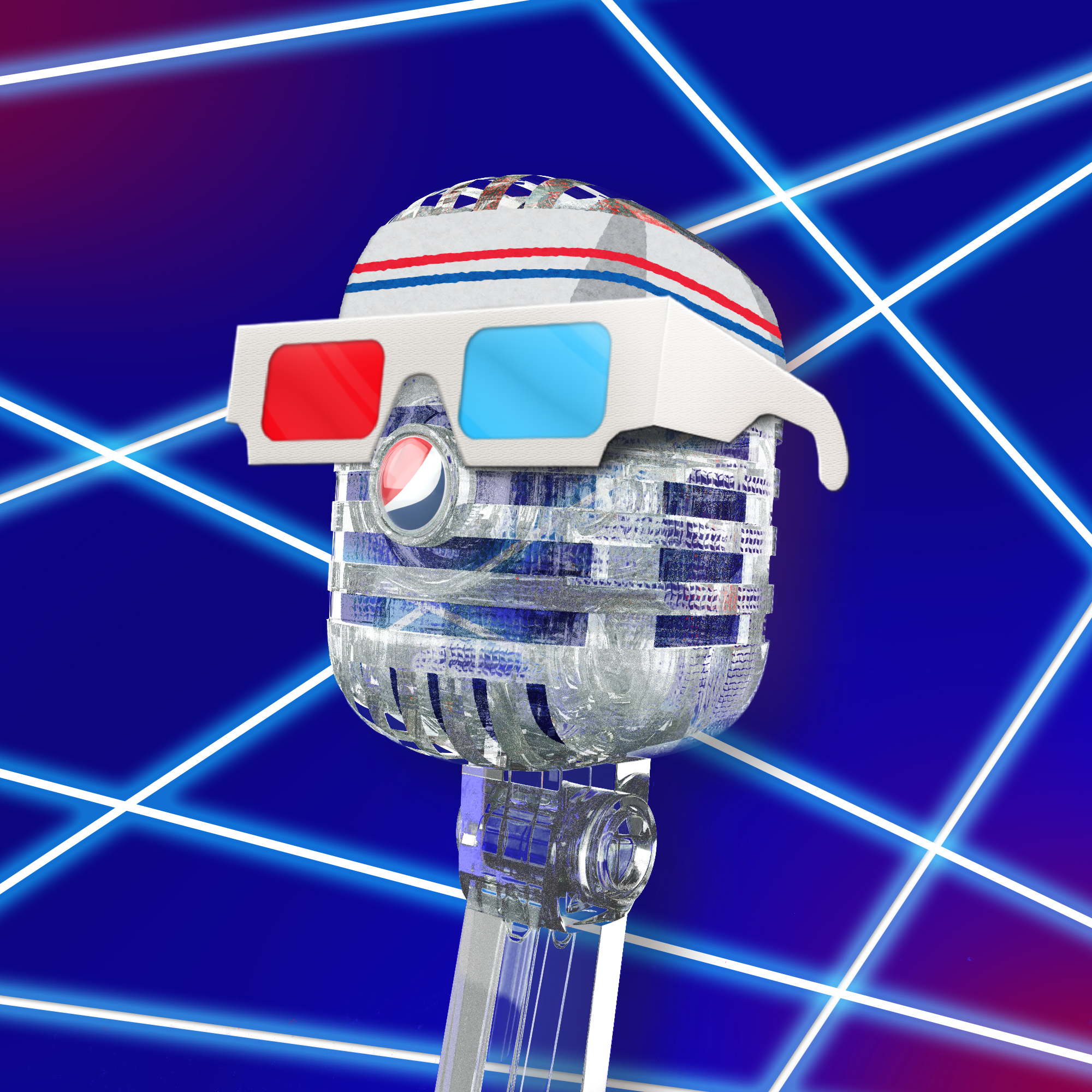 PepsiCo. - Pepsi Mic Drop - Pepsi Mic Drop #1341 - NFT # 1341