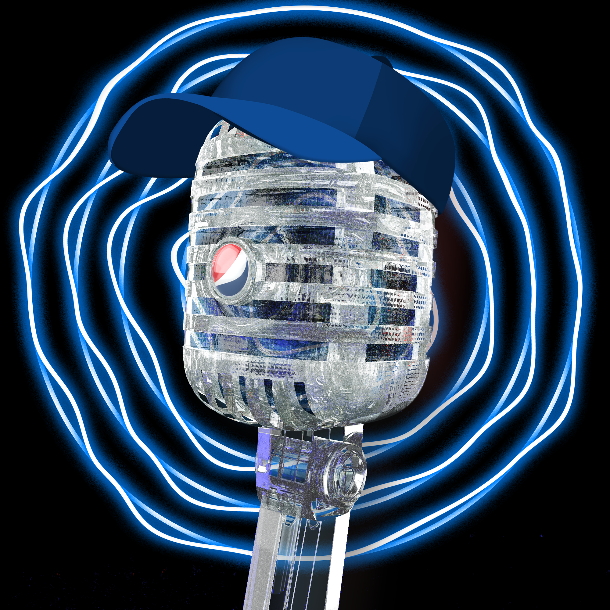 PepsiCo. - Pepsi Mic Drop - Pepsi Mic Drop #1349 - NFT # 1349
