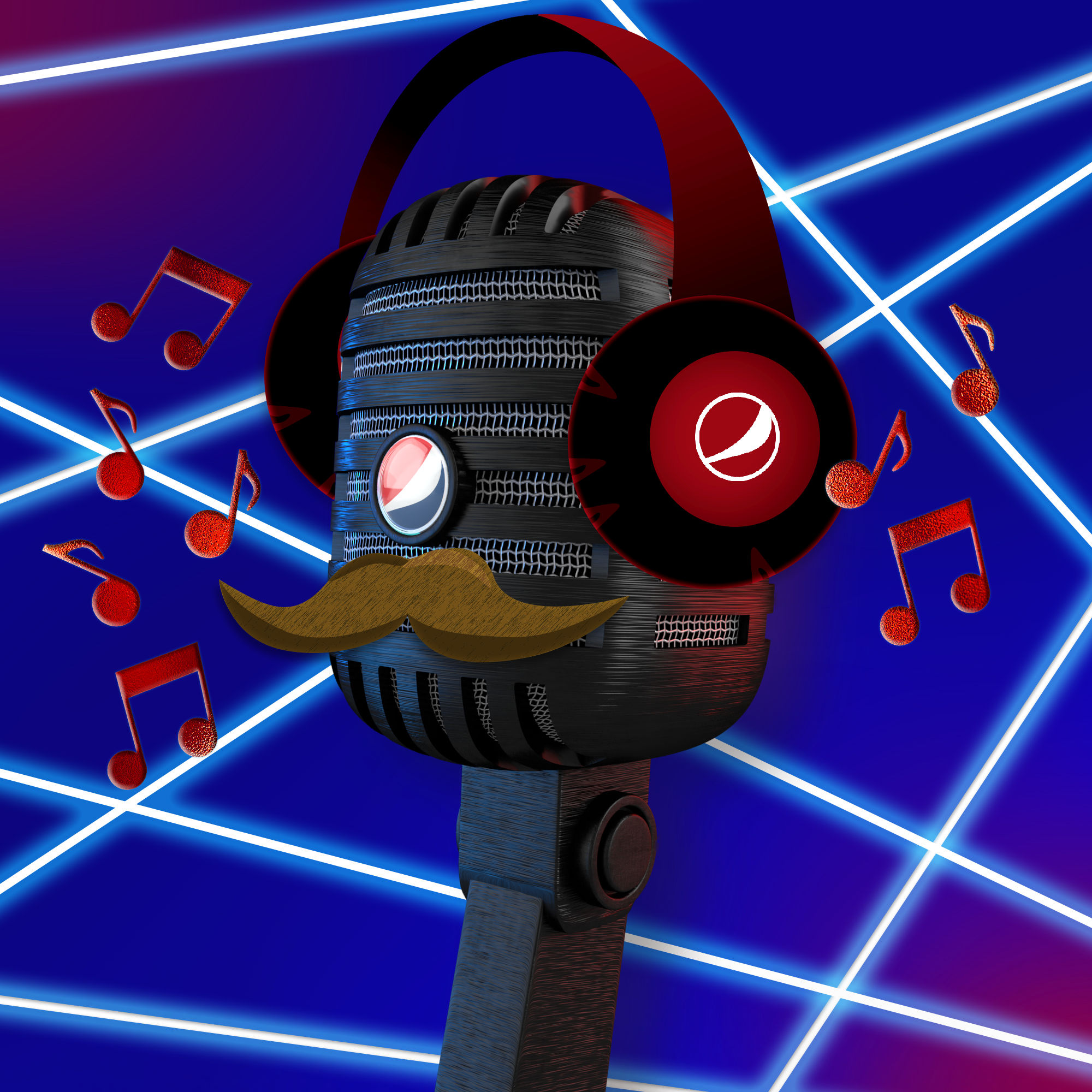 PepsiCo. - Pepsi Mic Drop - Pepsi Mic Drop #1371 - NFT # 1371