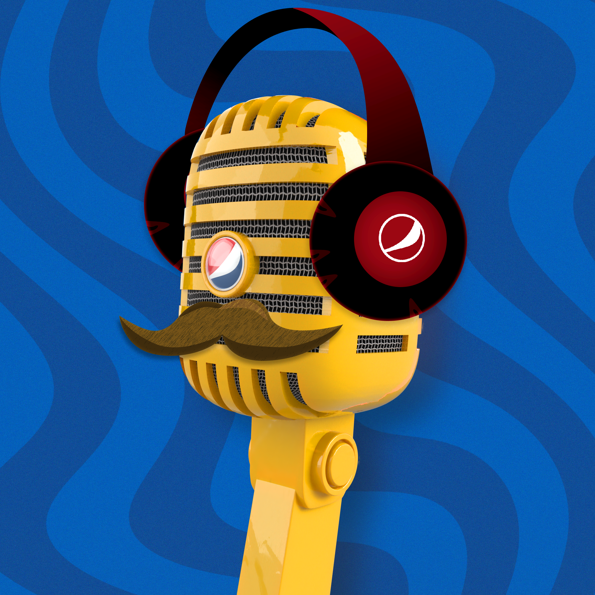 PepsiCo. - Pepsi Mic Drop - Pepsi Mic Drop #1393 - NFT # 1393