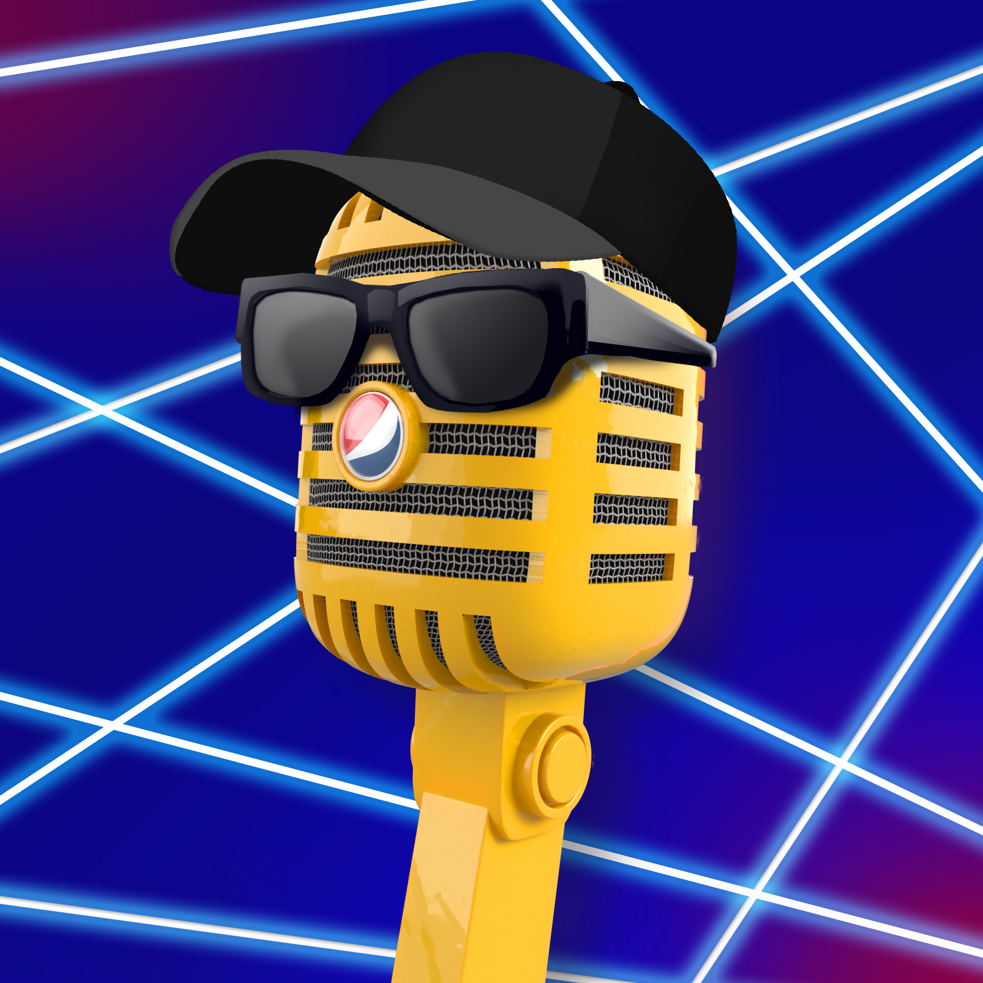 PepsiCo. - Pepsi Mic Drop - Pepsi Mic Drop #1395 - NFT # 1395