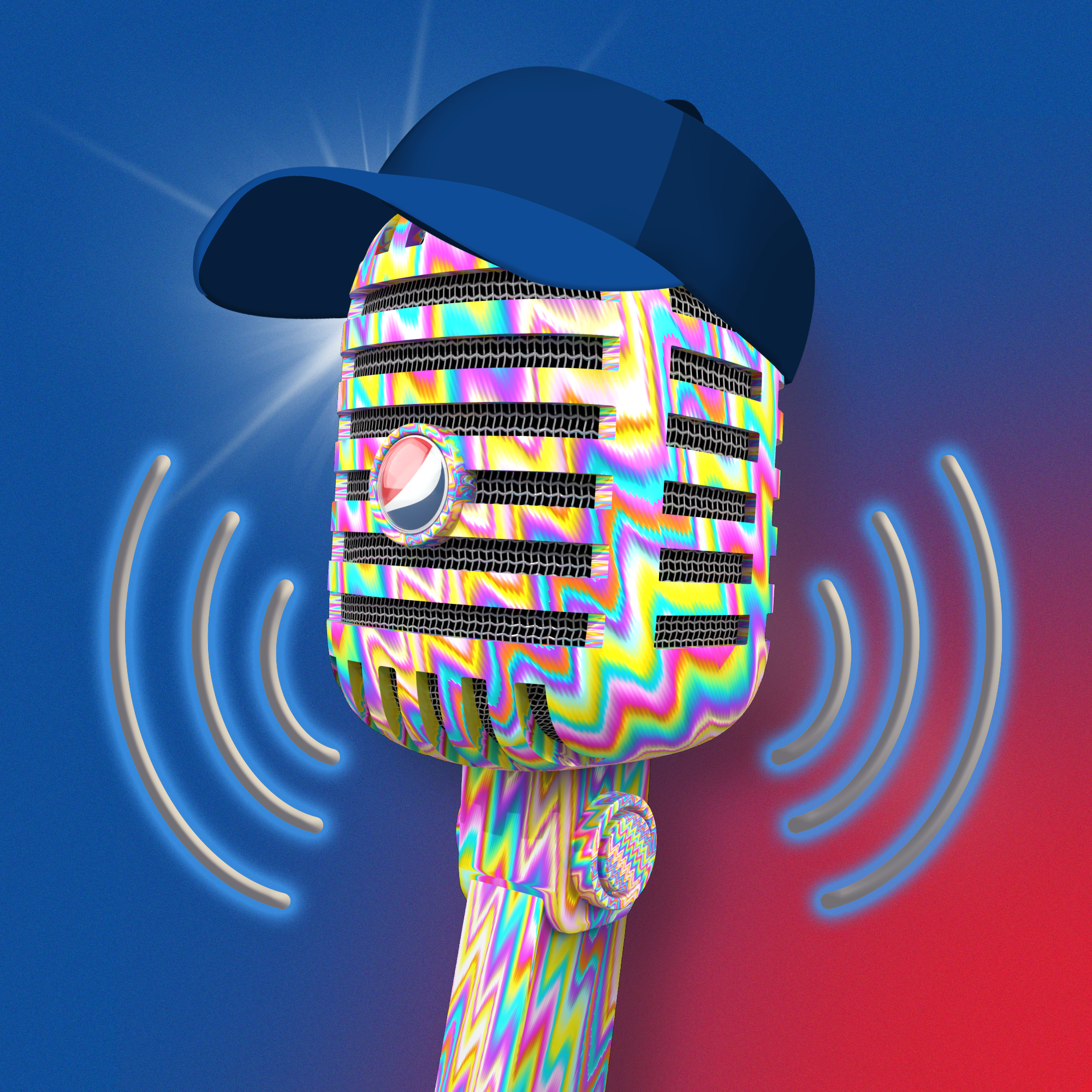 PepsiCo. - Pepsi Mic Drop - Pepsi Mic Drop #1396 - NFT # 1396