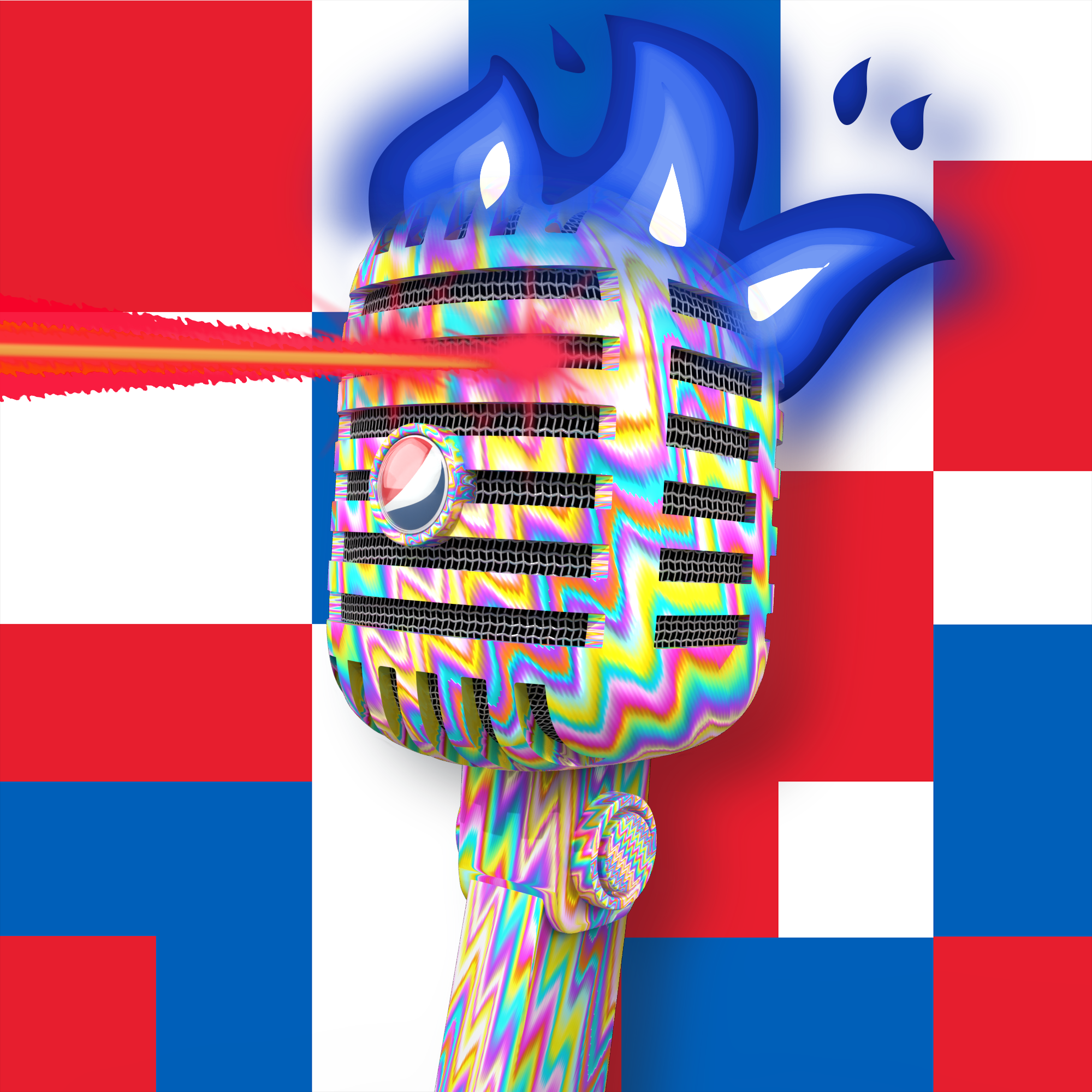 PepsiCo. - Pepsi Mic Drop - Pepsi Mic Drop #1402 - NFT # 1402