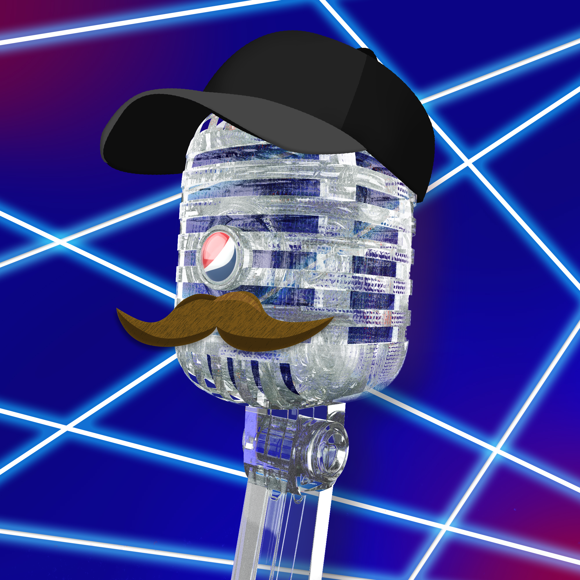 PepsiCo. - Pepsi Mic Drop - Pepsi Mic Drop #1416 - NFT # 1416