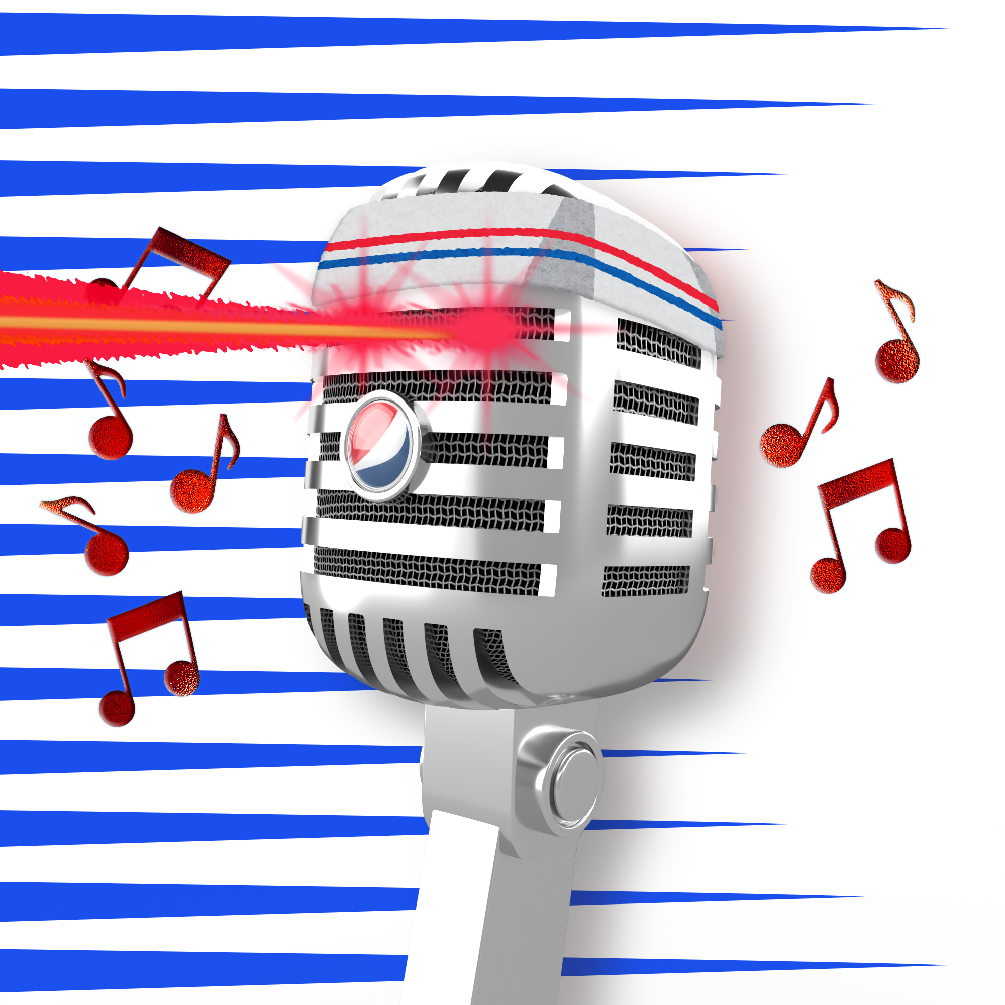 PepsiCo. - Pepsi Mic Drop - Pepsi Mic Drop #1422 - NFT # 1422