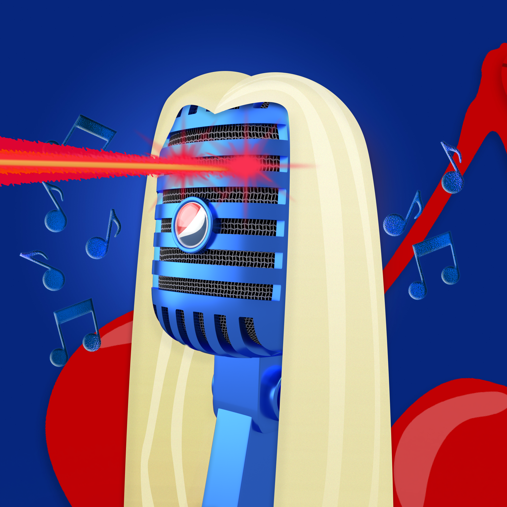 PepsiCo. - Pepsi Mic Drop - Pepsi Mic Drop #1435 - NFT # 1435