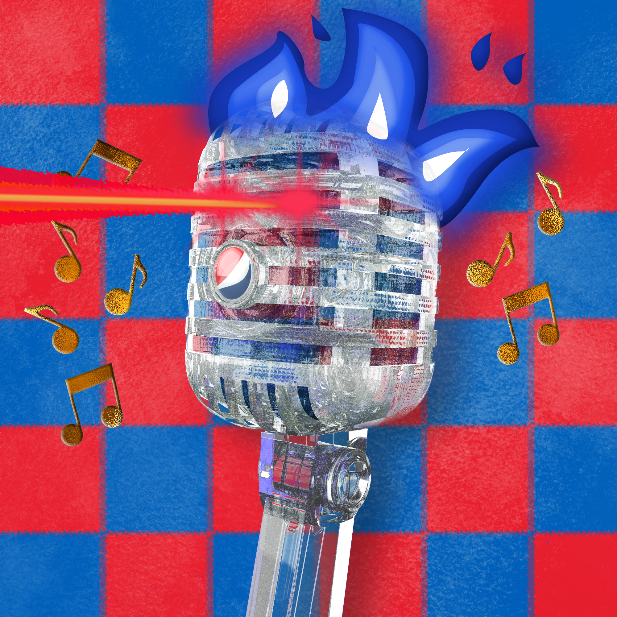 PepsiCo. - Pepsi Mic Drop - Pepsi Mic Drop #1471 - NFT # 1471