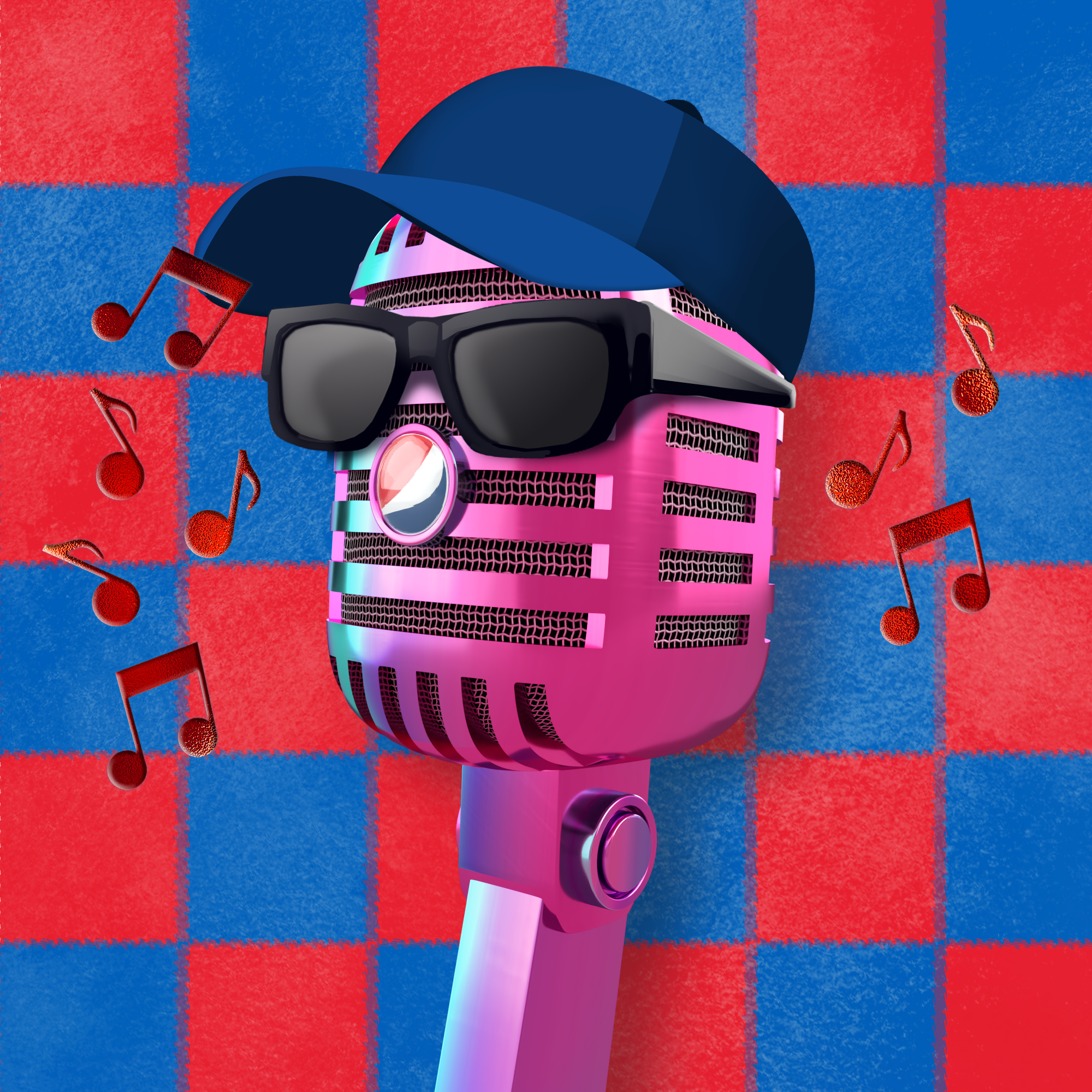 PepsiCo. - Pepsi Mic Drop - Pepsi Mic Drop #1483 - NFT # 1483