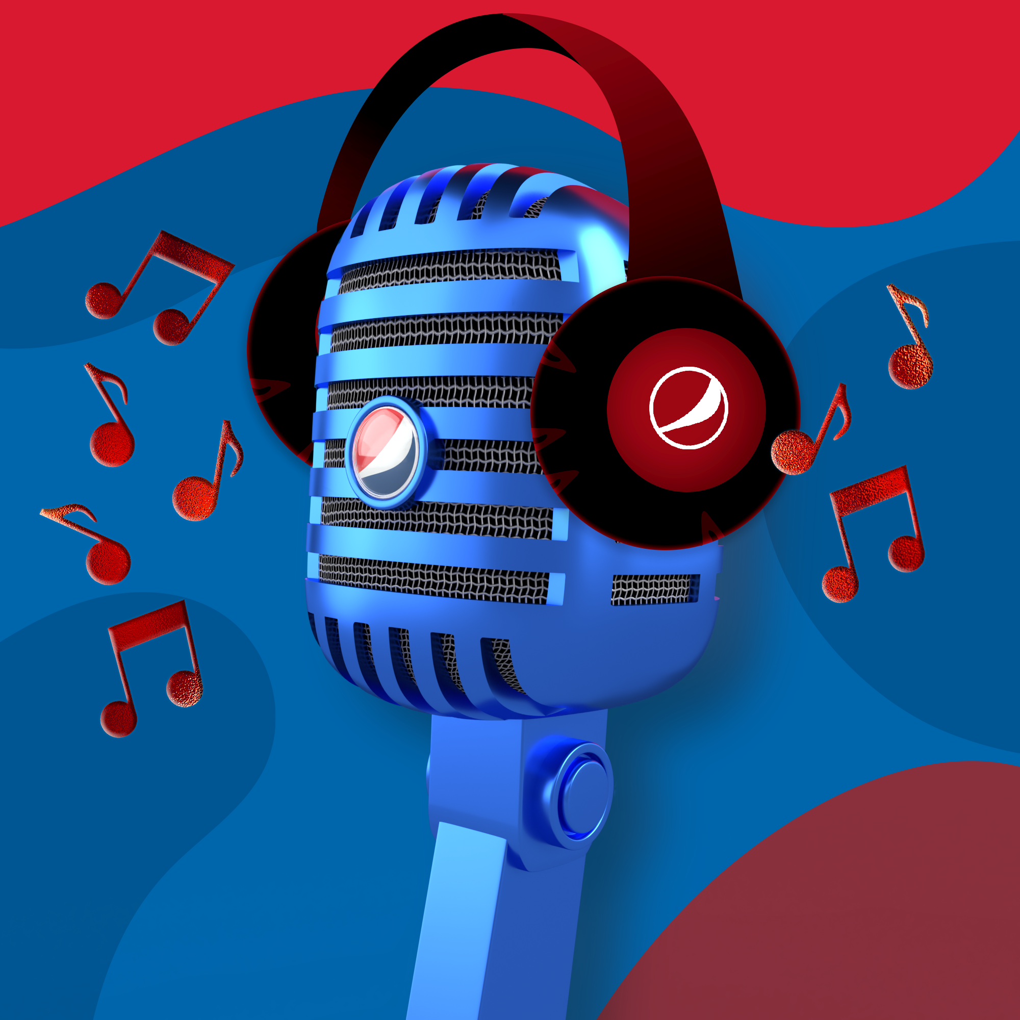 PepsiCo. - Pepsi Mic Drop - Pepsi Mic Drop #1486 - NFT # 1486