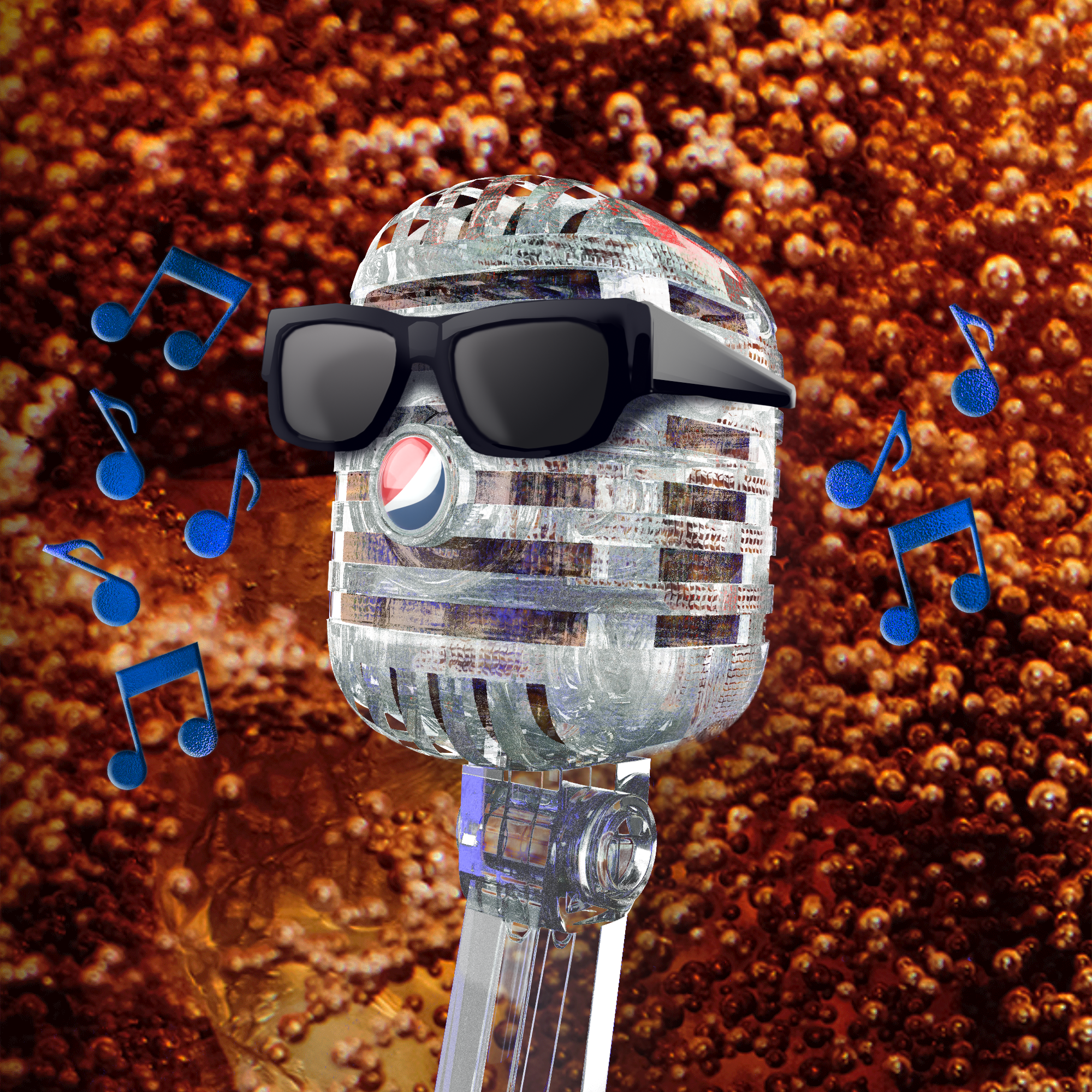 PepsiCo. - Pepsi Mic Drop - Pepsi Mic Drop #1501 - NFT # 1501