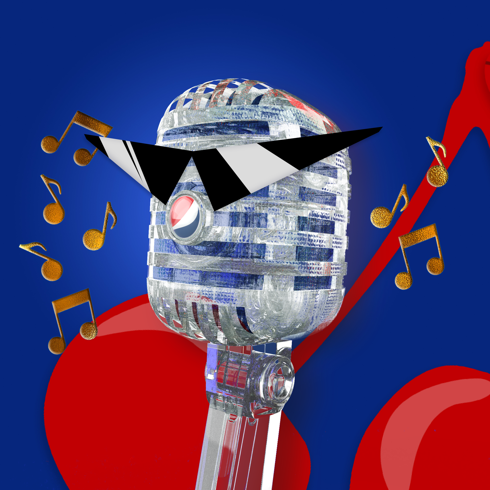 PepsiCo. - Pepsi Mic Drop - Pepsi Mic Drop #1521 - NFT # 1521